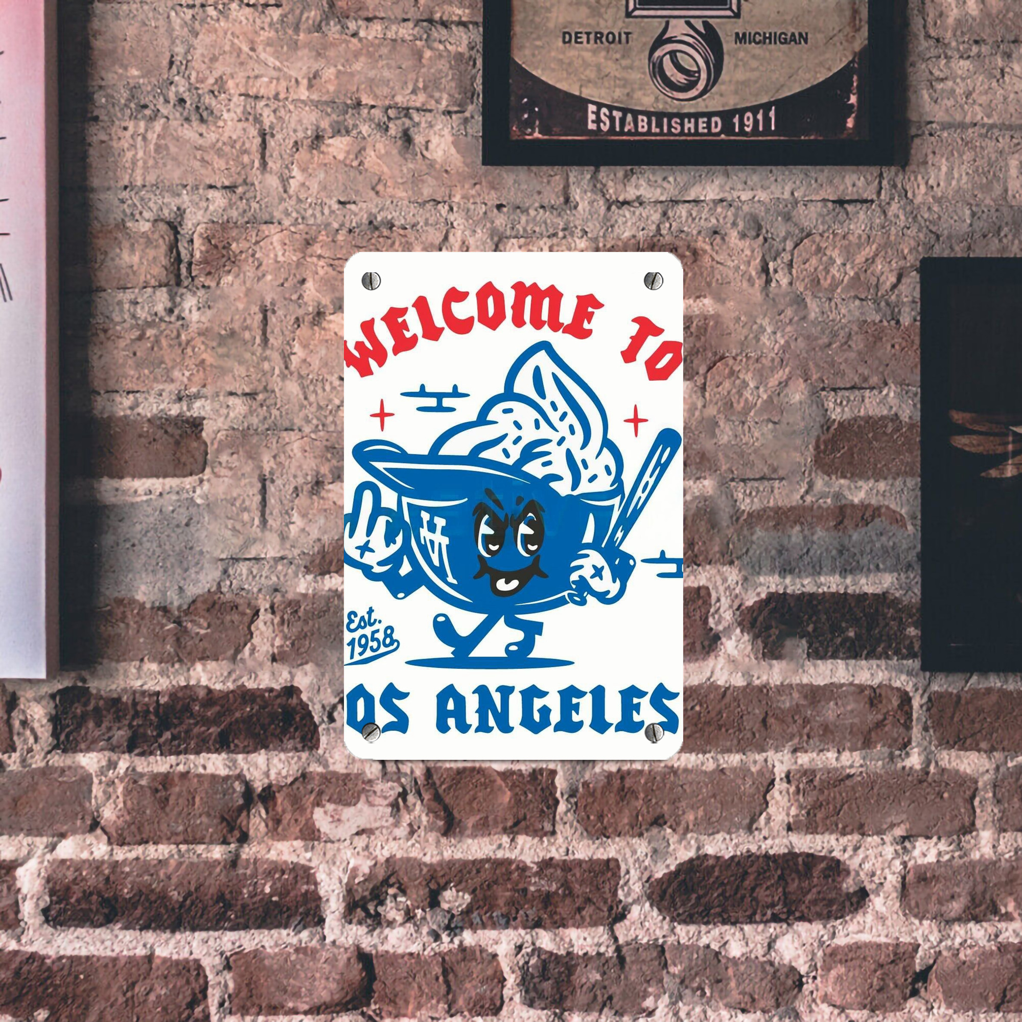  Metal Tin Sign 8x12inch - High-Quality Full-Print Decorative Wall Art, Durable Rust-Resistant Metal Plaque For Living Room, Bedroom, Kitchen, Office, Bar Décor