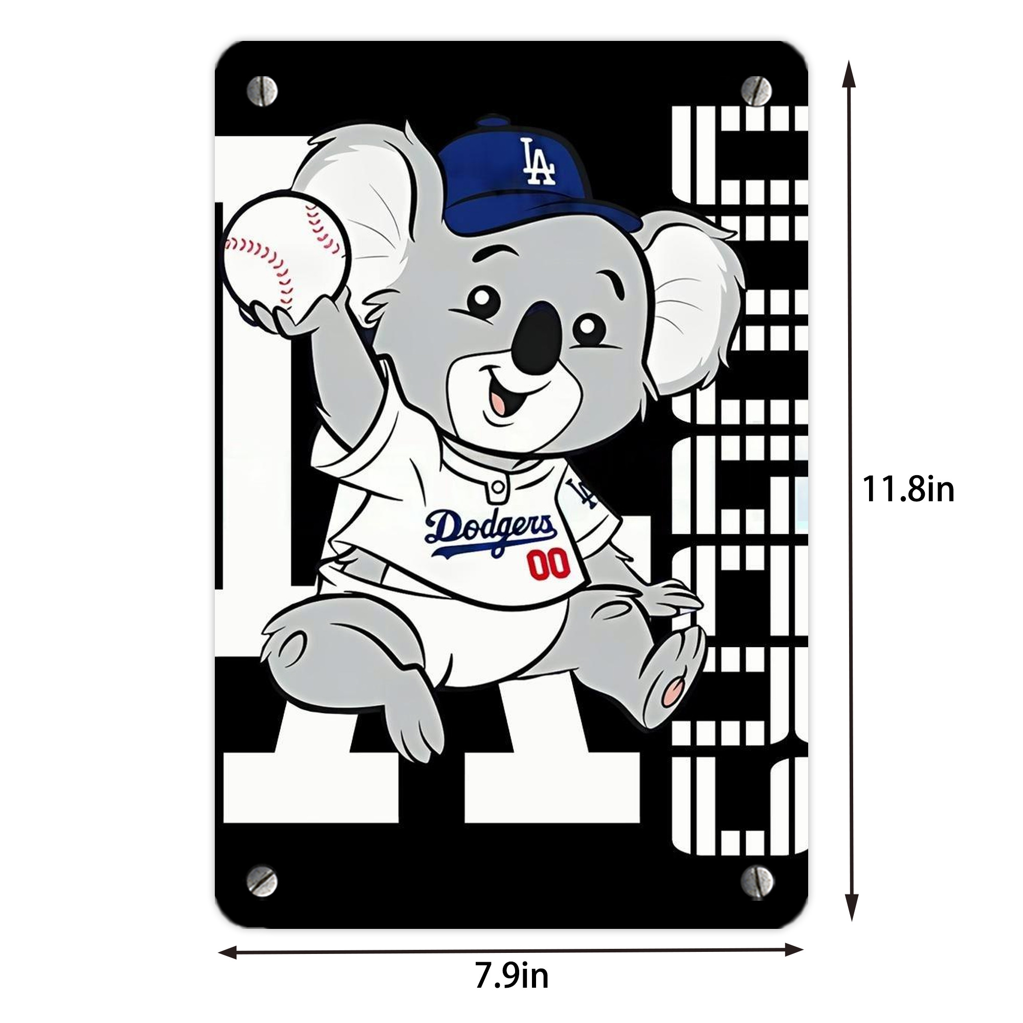  Metal Tin Sign 8x12inch - High-Quality Full-Print Decorative Wall Art, Durable Rust-Resistant Metal Plaque For Living Room, Bedroom, Kitchen, Office, Bar Décor