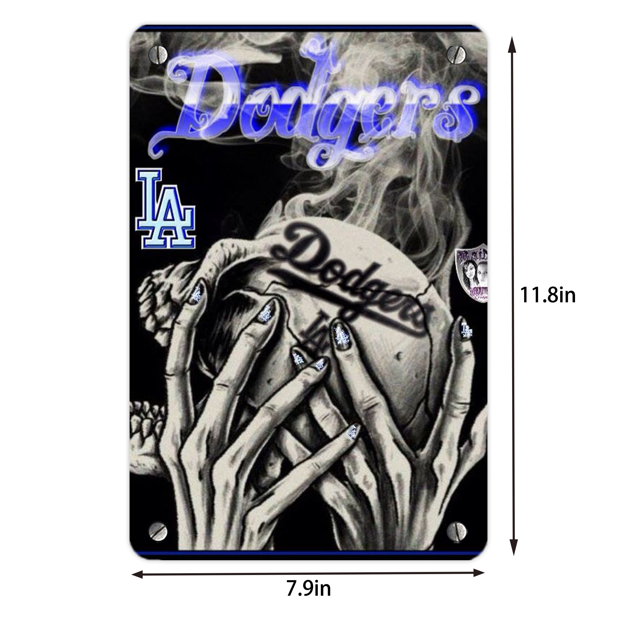  Metal Tin Sign 8x12inch - High-Quality Full-Print Decorative Wall Art, Durable Rust-Resistant Metal Plaque For Living Room, Bedroom, Kitchen, Office, Bar Décor