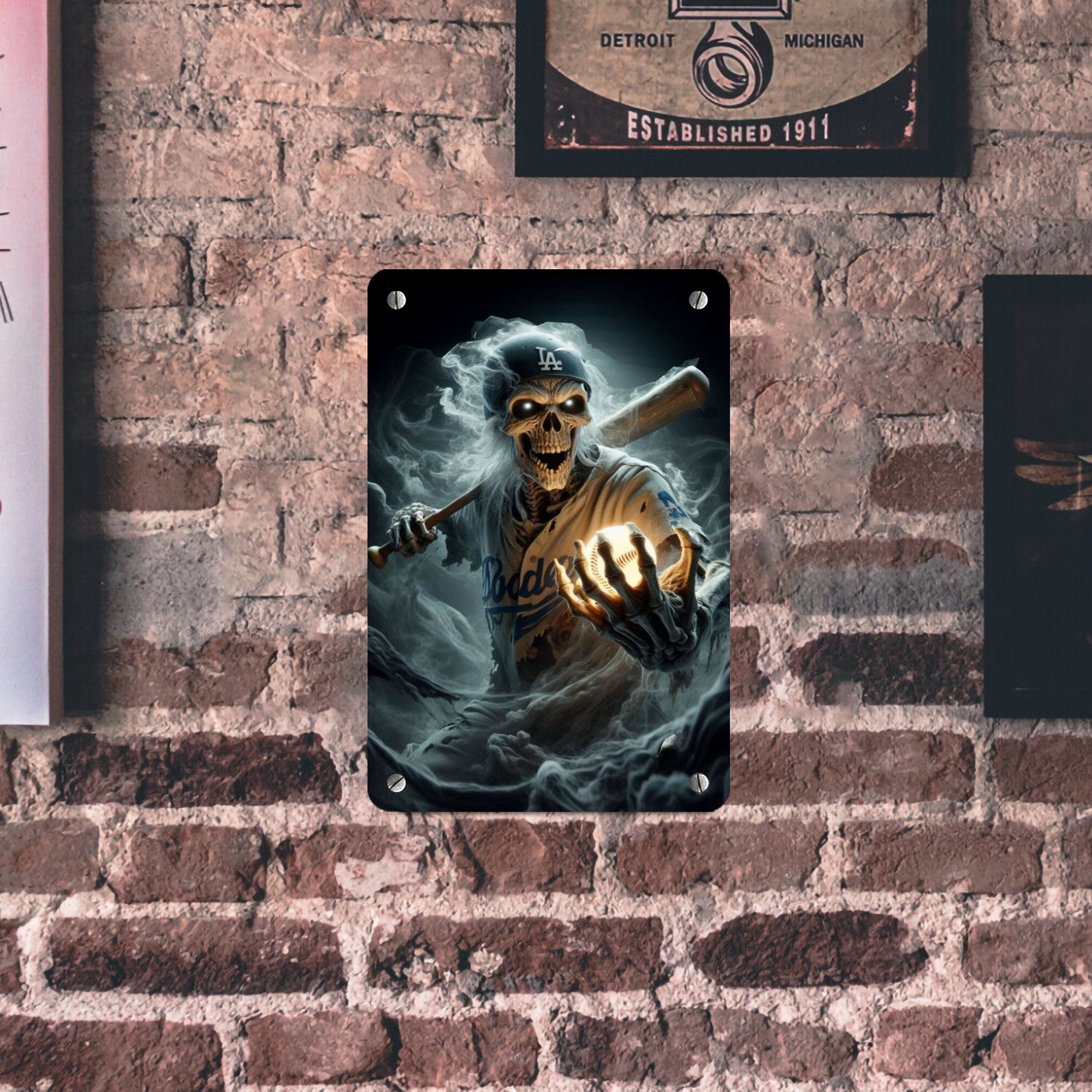  Metal Tin Sign 8x12inch - High-Quality Full-Print Decorative Wall Art, Durable Rust-Resistant Metal Plaque For Living Room, Bedroom, Kitchen, Office, Bar Décor