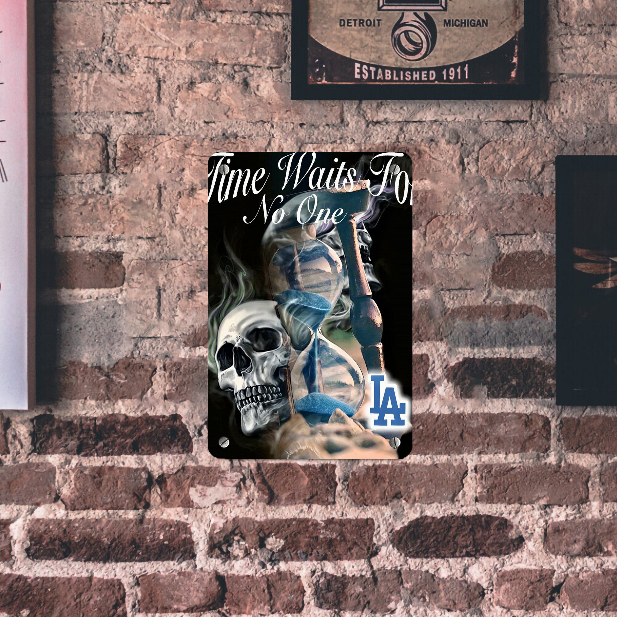  Metal Tin Sign 8x12inch - High-Quality Full-Print Decorative Wall Art, Durable Rust-Resistant Metal Plaque For Living Room, Bedroom, Kitchen, Office, Bar Décor