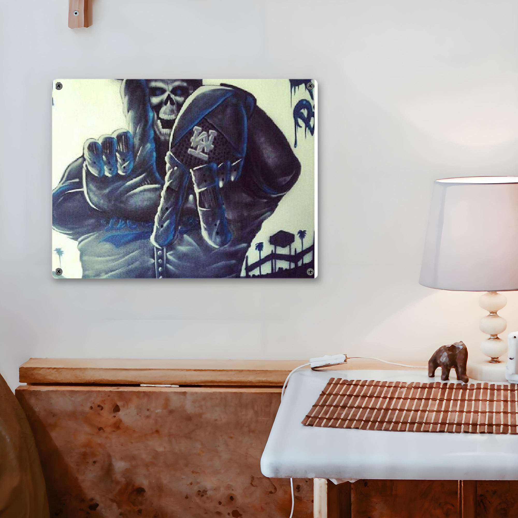  Vintage Metal Tin Sign 16x12 – Full-Print Iron Wall Decor – Durable, Fade-Resistant – Easy To Hang – Ideal For Home, Bar, Kitchen & Office Decor