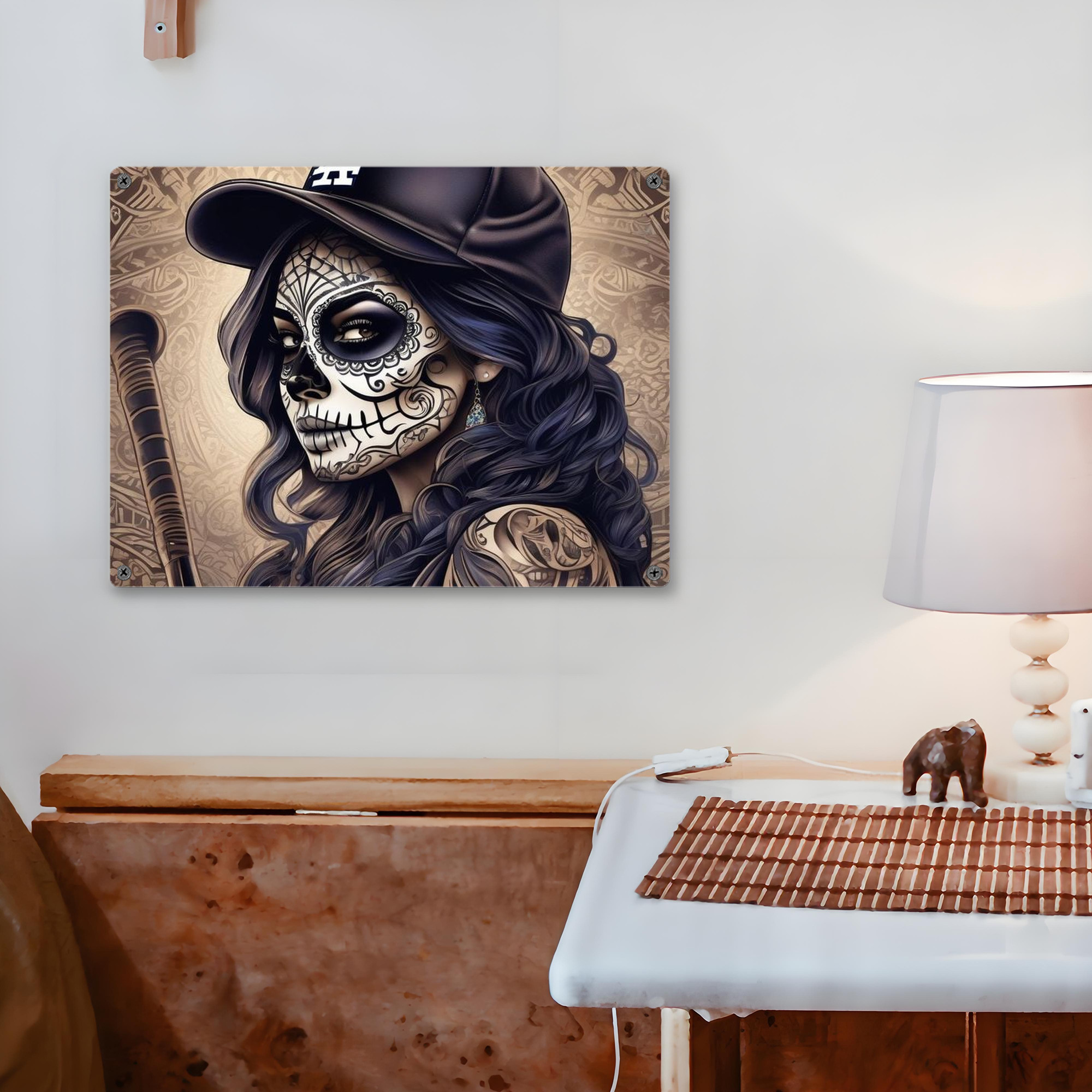  Vintage Metal Tin Sign 16x12 – Full-Print Iron Wall Decor – Durable, Fade-Resistant – Easy To Hang – Ideal For Home, Bar, Kitchen & Office Decor