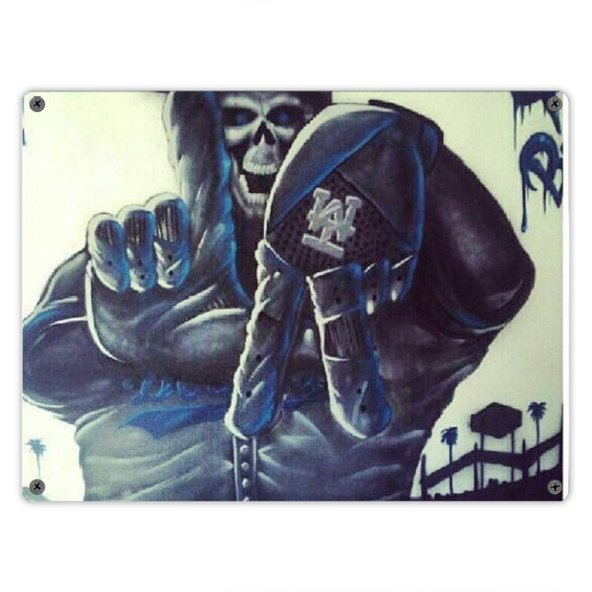  Vintage Metal Tin Sign 16x12 – Full-Print Iron Wall Decor – Durable, Fade-Resistant – Easy To Hang – Ideal For Home, Bar, Kitchen & Office Decor