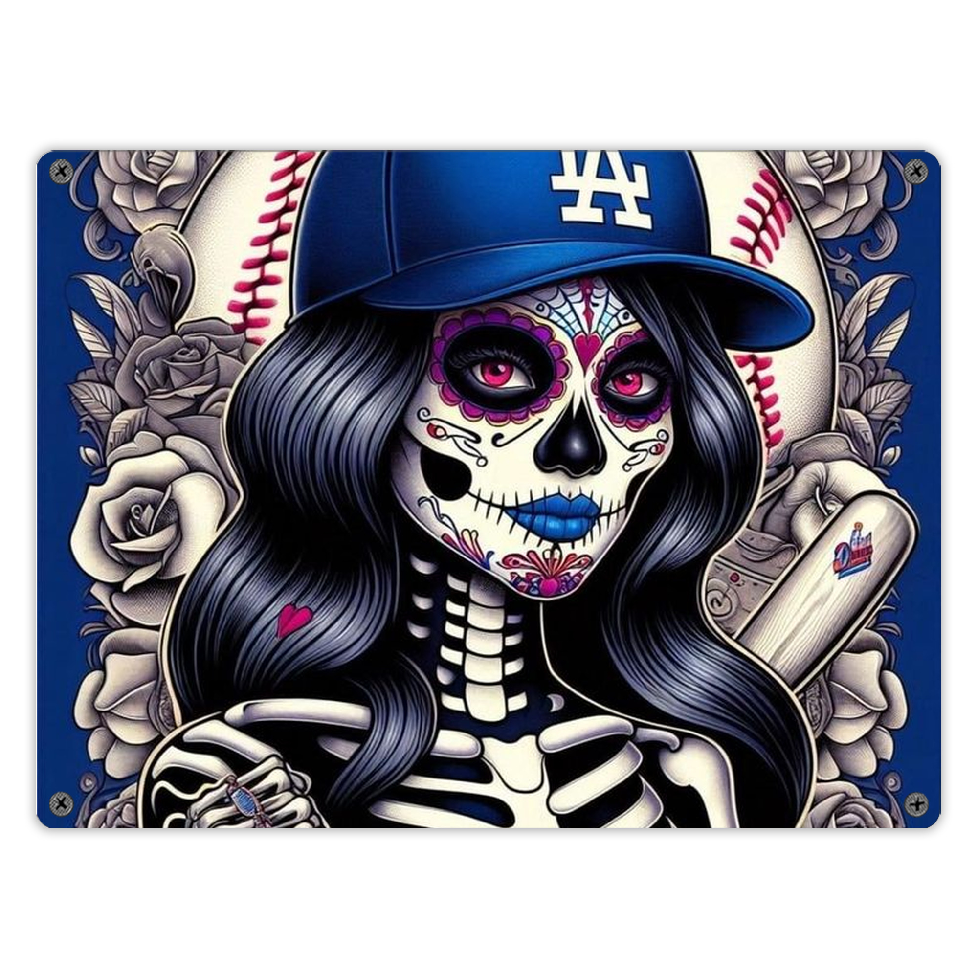  Vintage Metal Tin Sign 16x12 – Full-Print Iron Wall Decor – Durable, Fade-Resistant – Easy To Hang – Ideal For Home, Bar, Kitchen & Office Decor