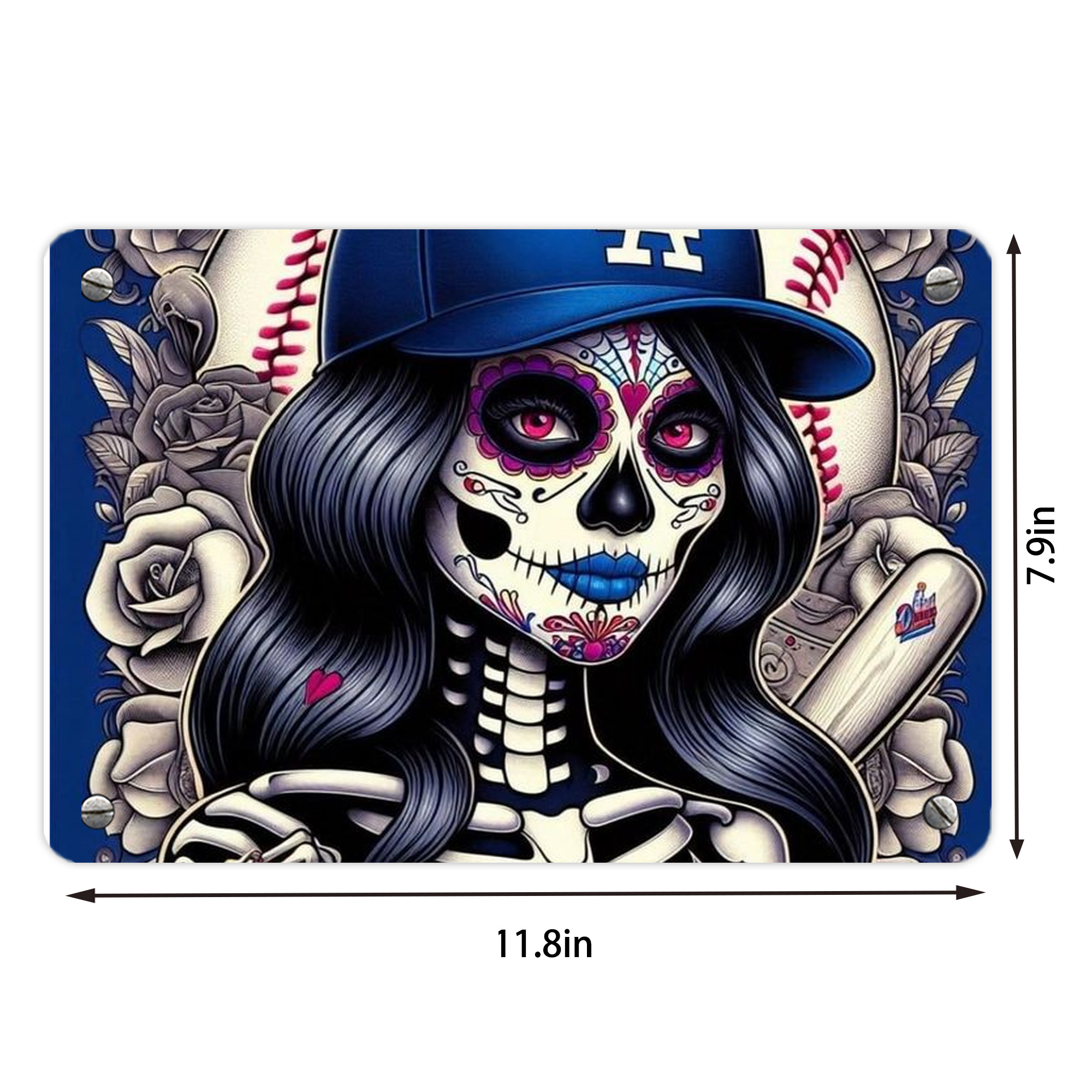  Metal Tin Sign 12x8inch - Premium Full-Print Decorative Wall Art, Durable Rust-Resistant Metal Plaque For Living Room, Bedroom, Kitchen, Office, Bar Décor