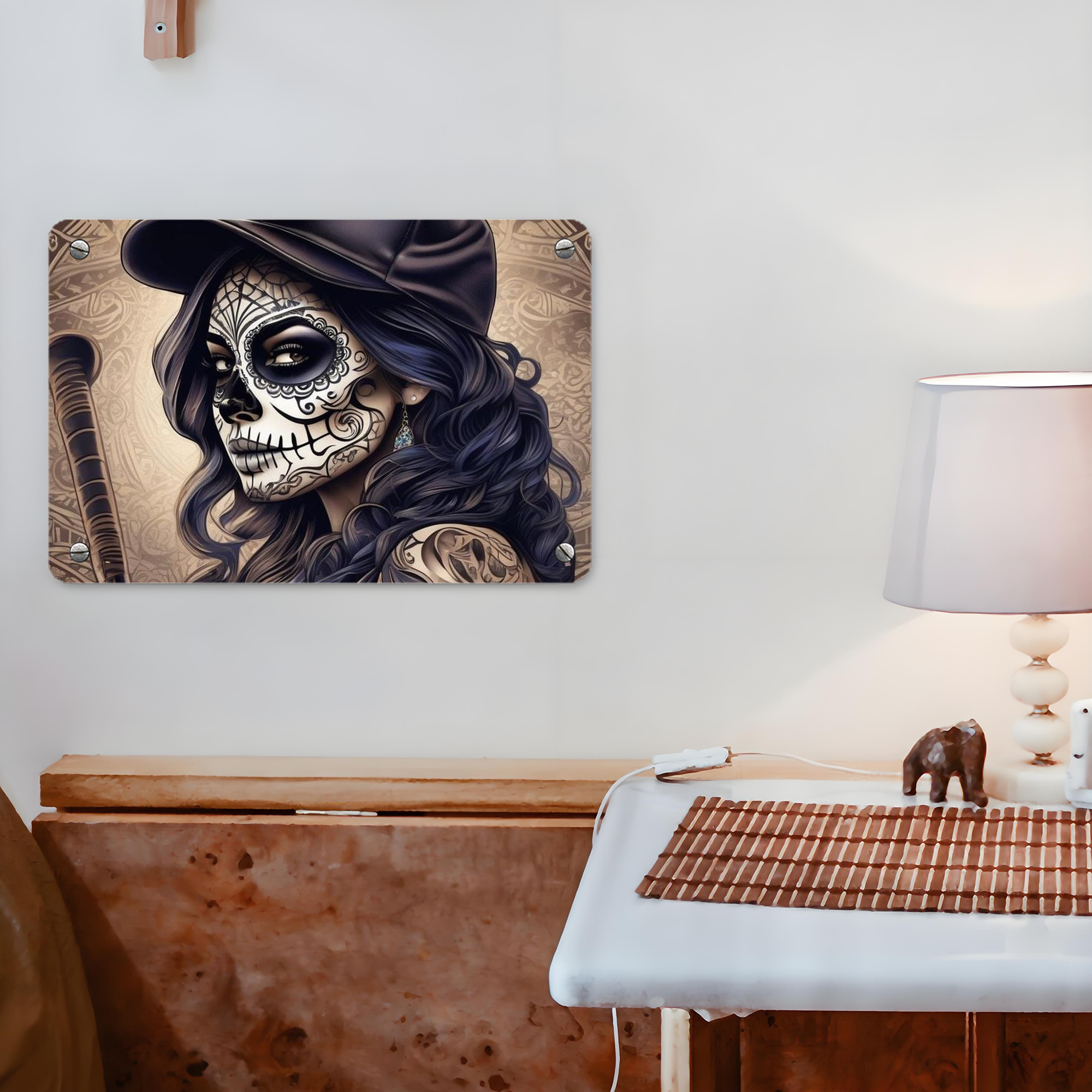  Metal Tin Sign 12x8inch - Premium Full-Print Decorative Wall Art, Durable Rust-Resistant Metal Plaque For Living Room, Bedroom, Kitchen, Office, Bar Décor