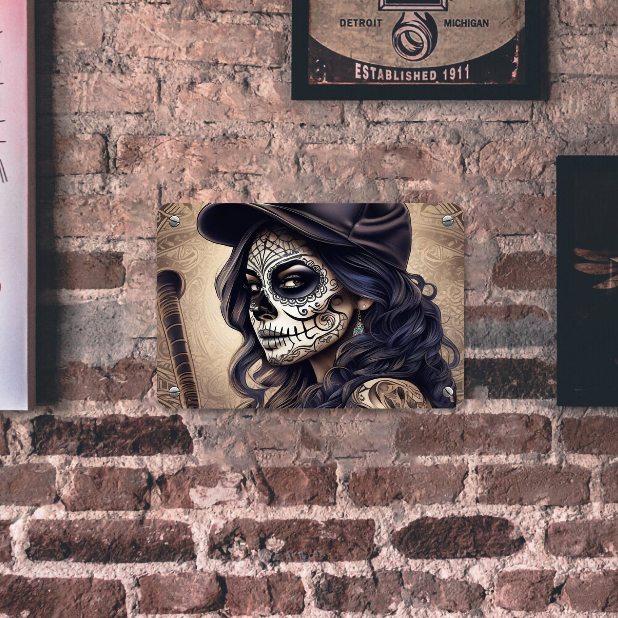  Metal Tin Sign 12x8inch - Premium Full-Print Decorative Wall Art, Durable Rust-Resistant Metal Plaque For Living Room, Bedroom, Kitchen, Office, Bar Décor