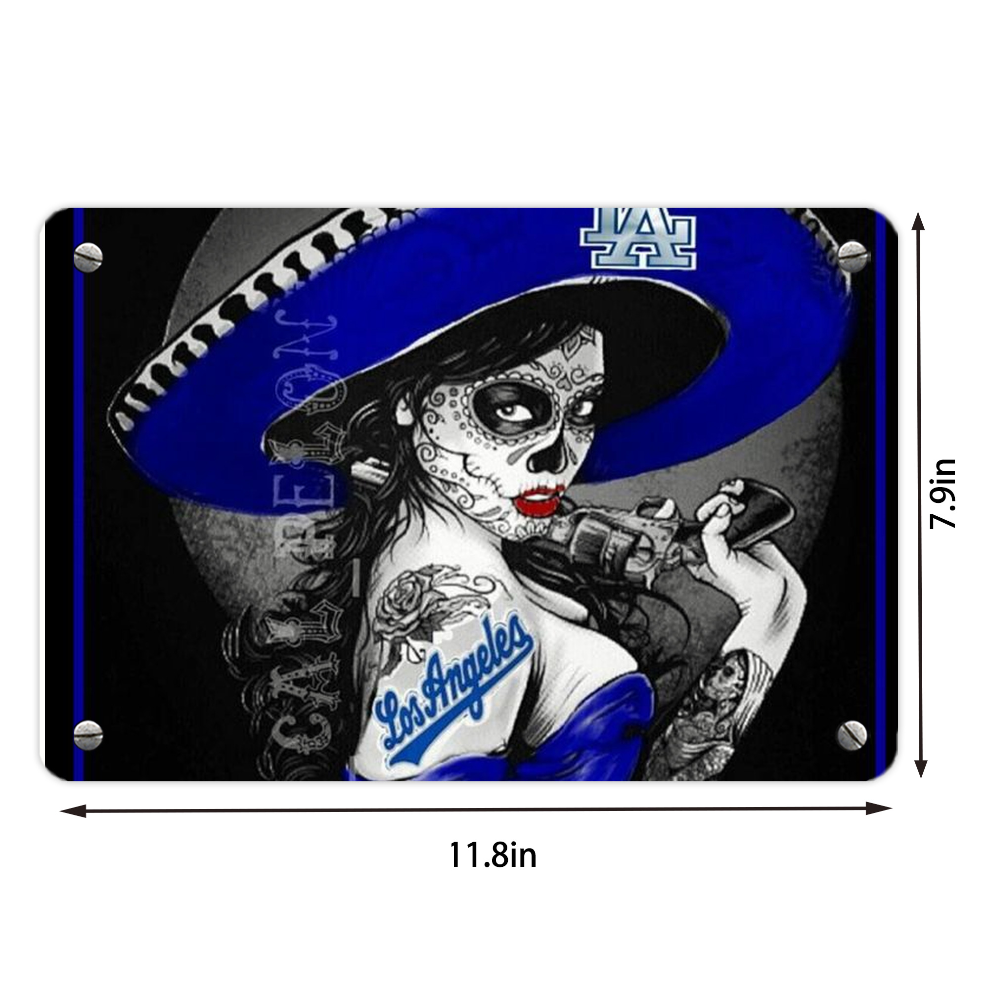  Metal Tin Sign 12x8inch - Premium Full-Print Decorative Wall Art, Durable Rust-Resistant Metal Plaque For Living Room, Bedroom, Kitchen, Office, Bar Décor