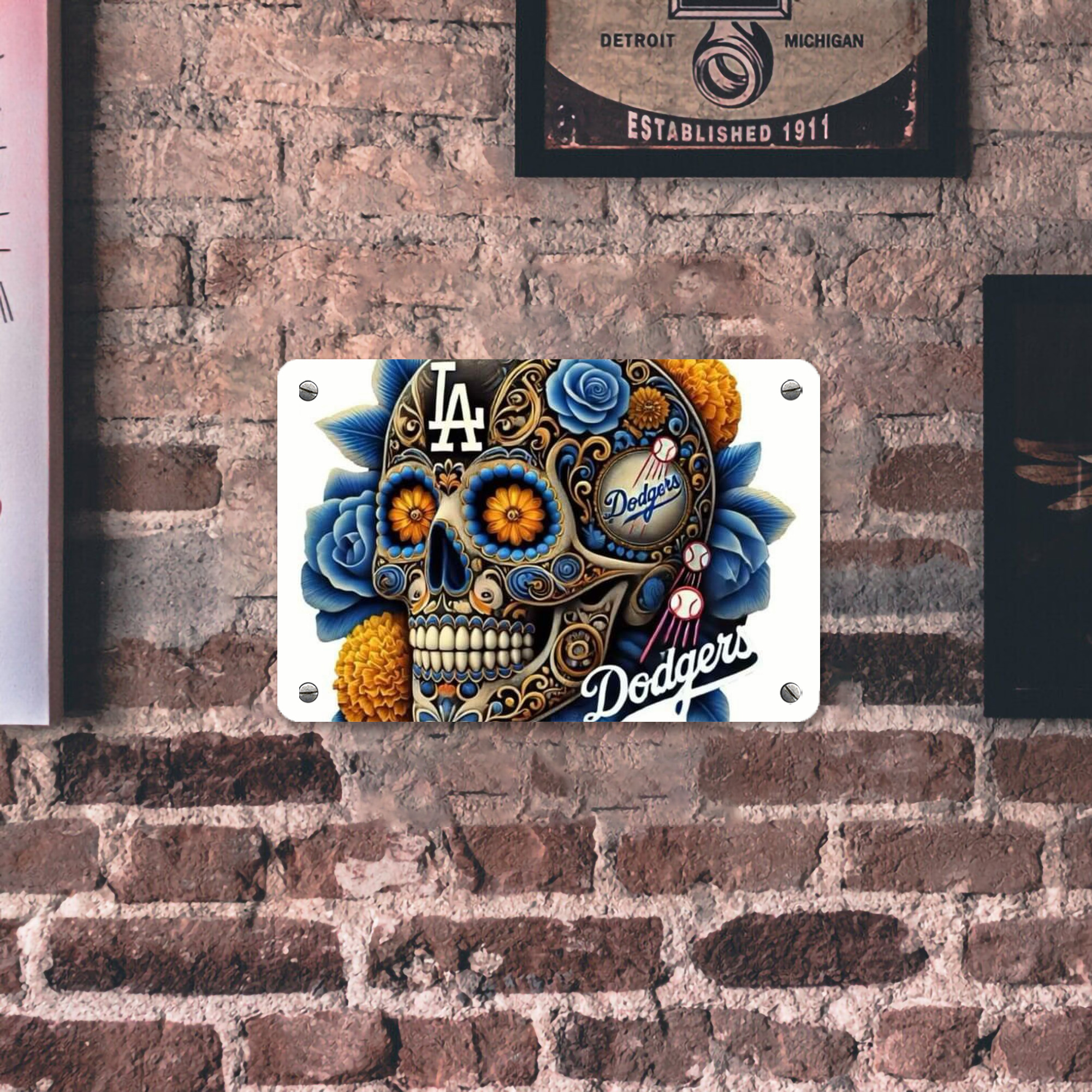  Metal Tin Sign 12x8inch - Premium Full-Print Decorative Wall Art, Durable Rust-Resistant Metal Plaque For Living Room, Bedroom, Kitchen, Office, Bar Décor