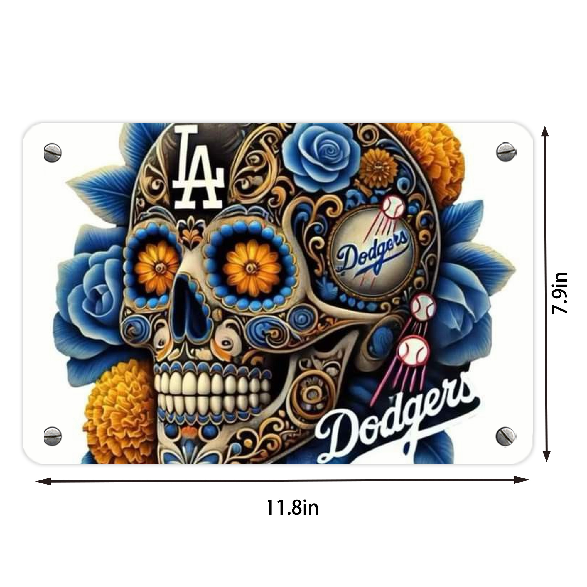  Metal Tin Sign 12x8inch - Premium Full-Print Decorative Wall Art, Durable Rust-Resistant Metal Plaque For Living Room, Bedroom, Kitchen, Office, Bar Décor