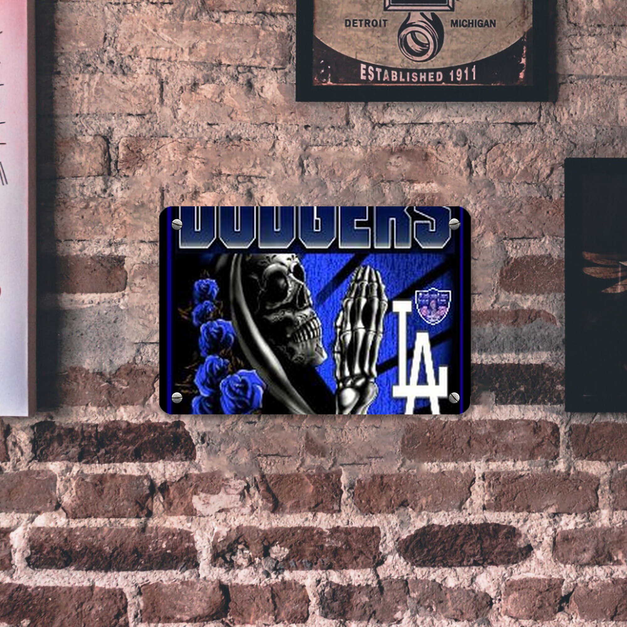  Metal Tin Sign 12x8inch - Premium Full-Print Decorative Wall Art, Durable Rust-Resistant Metal Plaque For Living Room, Bedroom, Kitchen, Office, Bar Décor