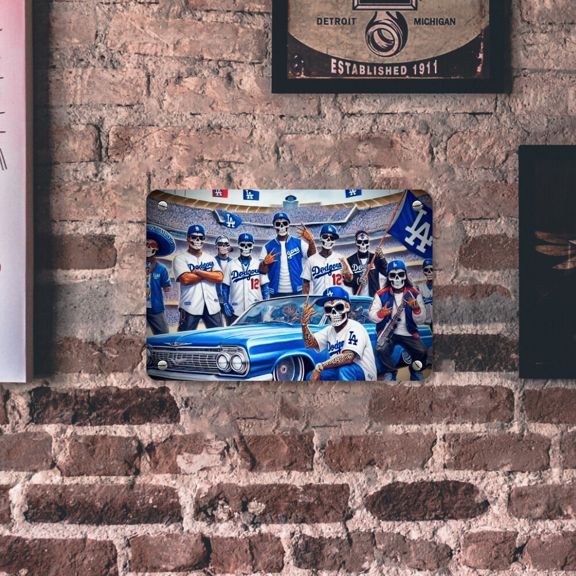  Metal Tin Sign 12x8inch - Premium Full-Print Decorative Wall Art, Durable Rust-Resistant Metal Plaque For Living Room, Bedroom, Kitchen, Office, Bar Décor