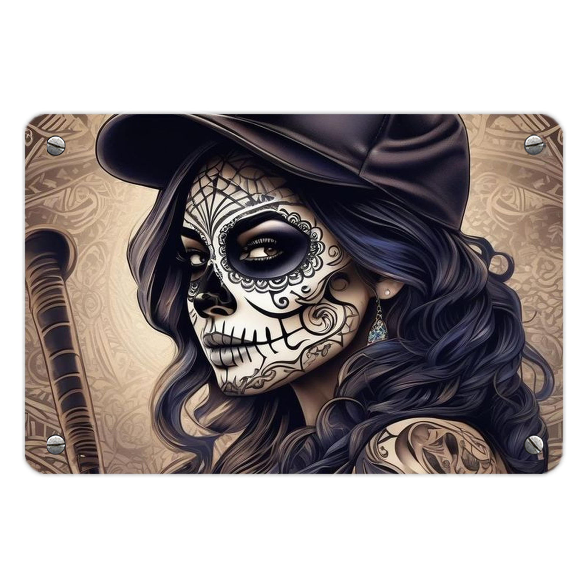  Metal Tin Sign 12x8inch - Premium Full-Print Decorative Wall Art, Durable Rust-Resistant Metal Plaque For Living Room, Bedroom, Kitchen, Office, Bar Décor