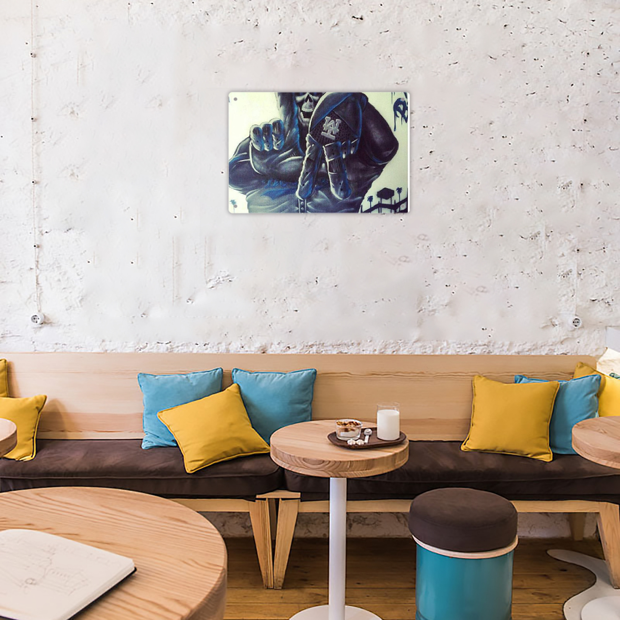  Decorative Aluminum Plaque – Horizontal Design – Durable, Stylish, Easy To Install – Ideal For Home, Office, Bar, And More