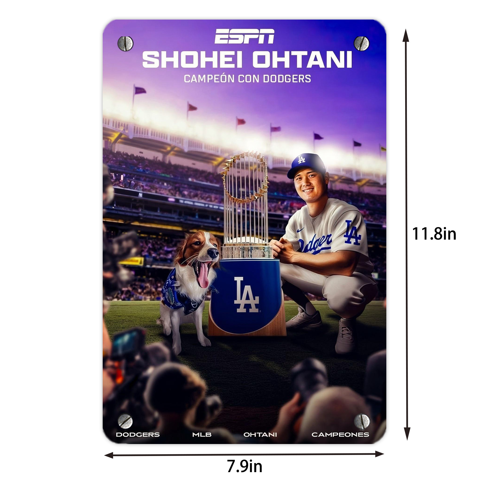  Metal Tin Sign 8x12inch - High-Quality Full-Print Decorative Wall Art, Durable Rust-Resistant Metal Plaque For Living Room, Bedroom, Kitchen, Office, Bar Décor