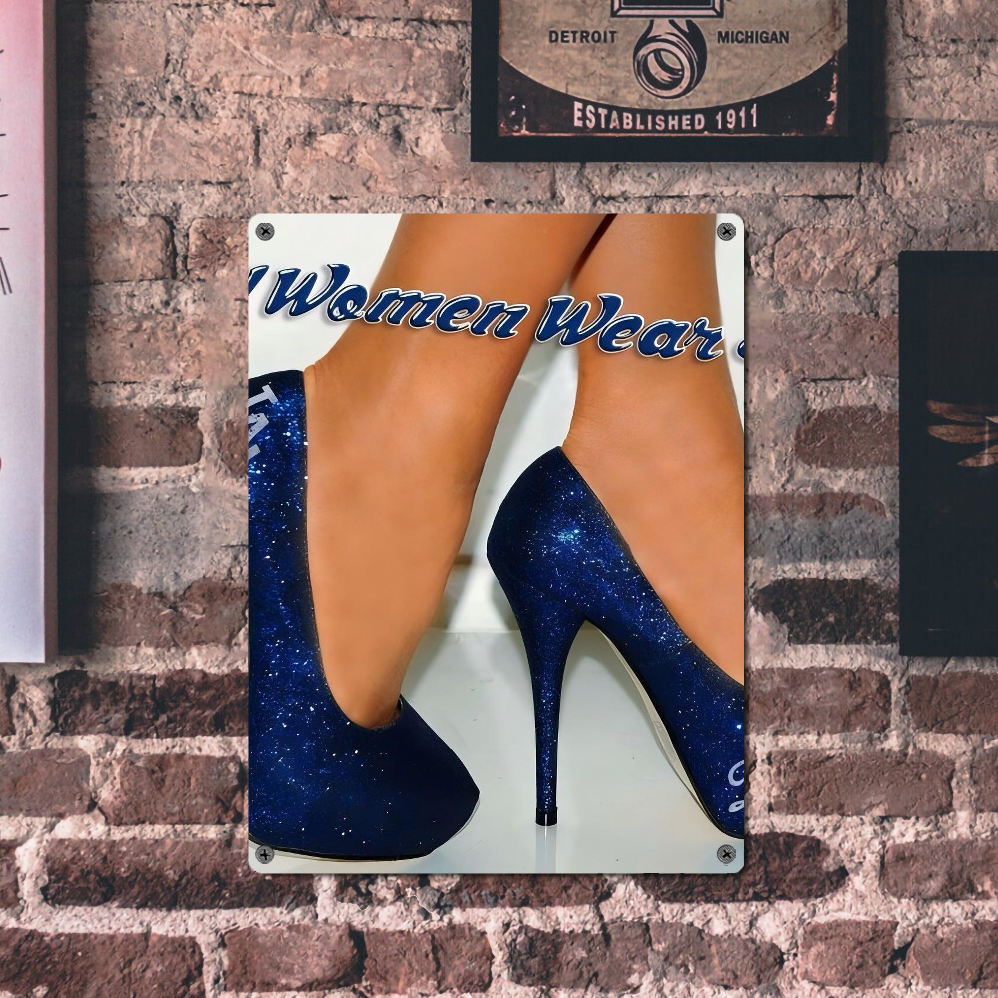  Vintage Metal Tin Sign 12x16inch – Retro Wall Art Decor For Home, Bar, Kitchen, Bedroom, Office – Durable Iron Sheet Poster, Easy To Hang, Full-Color Printing