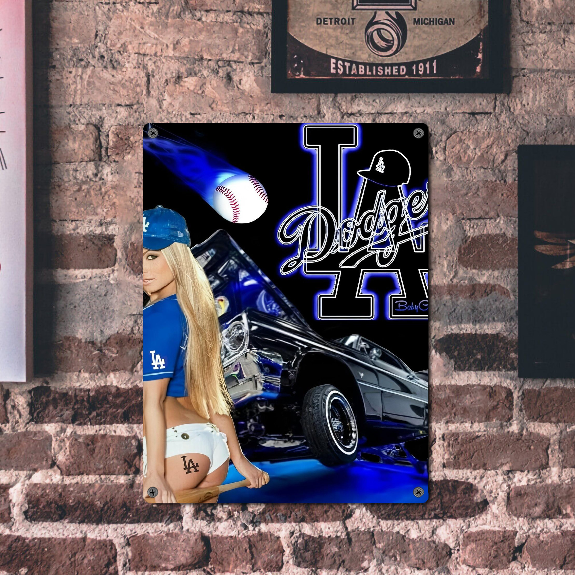  Vintage Metal Tin Sign 12x16inch – Retro Wall Art Decor For Home, Bar, Kitchen, Bedroom, Office – Durable Iron Sheet Poster, Easy To Hang, Full-Color Printing