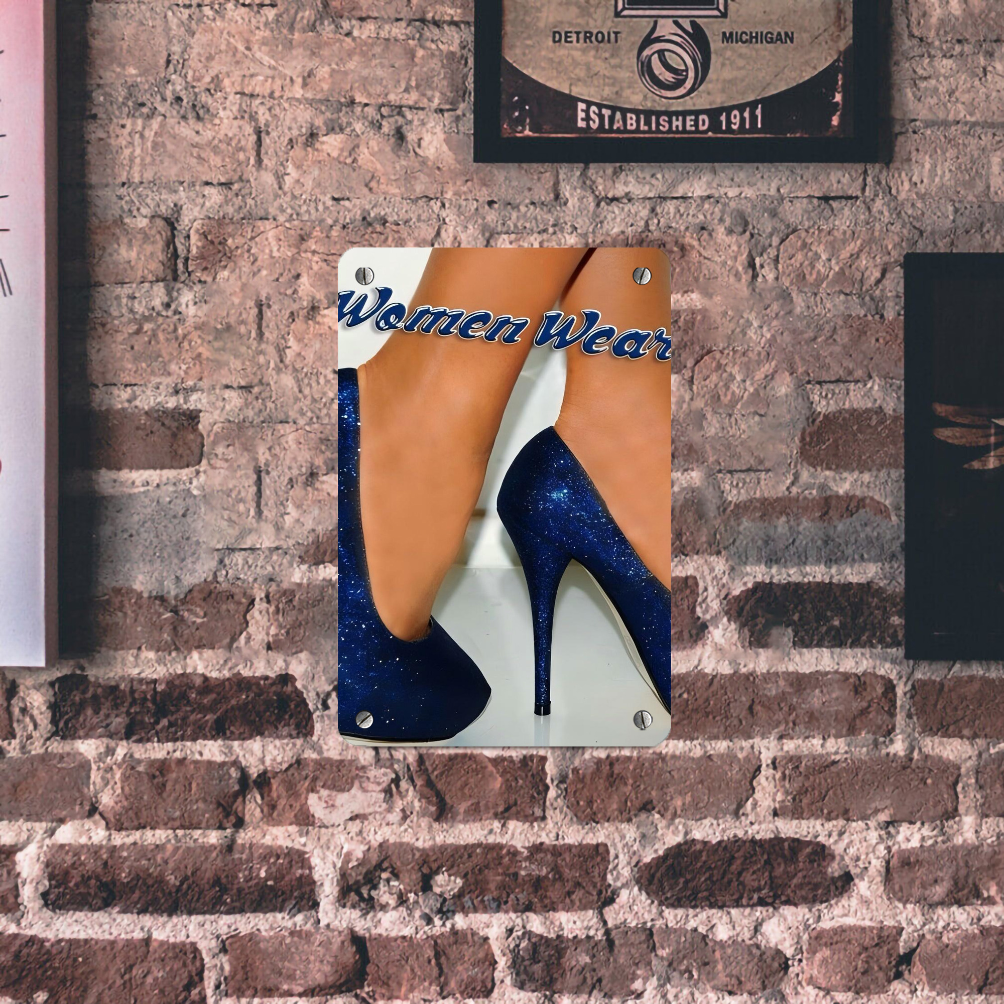  Metal Tin Sign 8x12inch - High-Quality Full-Print Decorative Wall Art, Durable Rust-Resistant Metal Plaque For Living Room, Bedroom, Kitchen, Office, Bar Décor