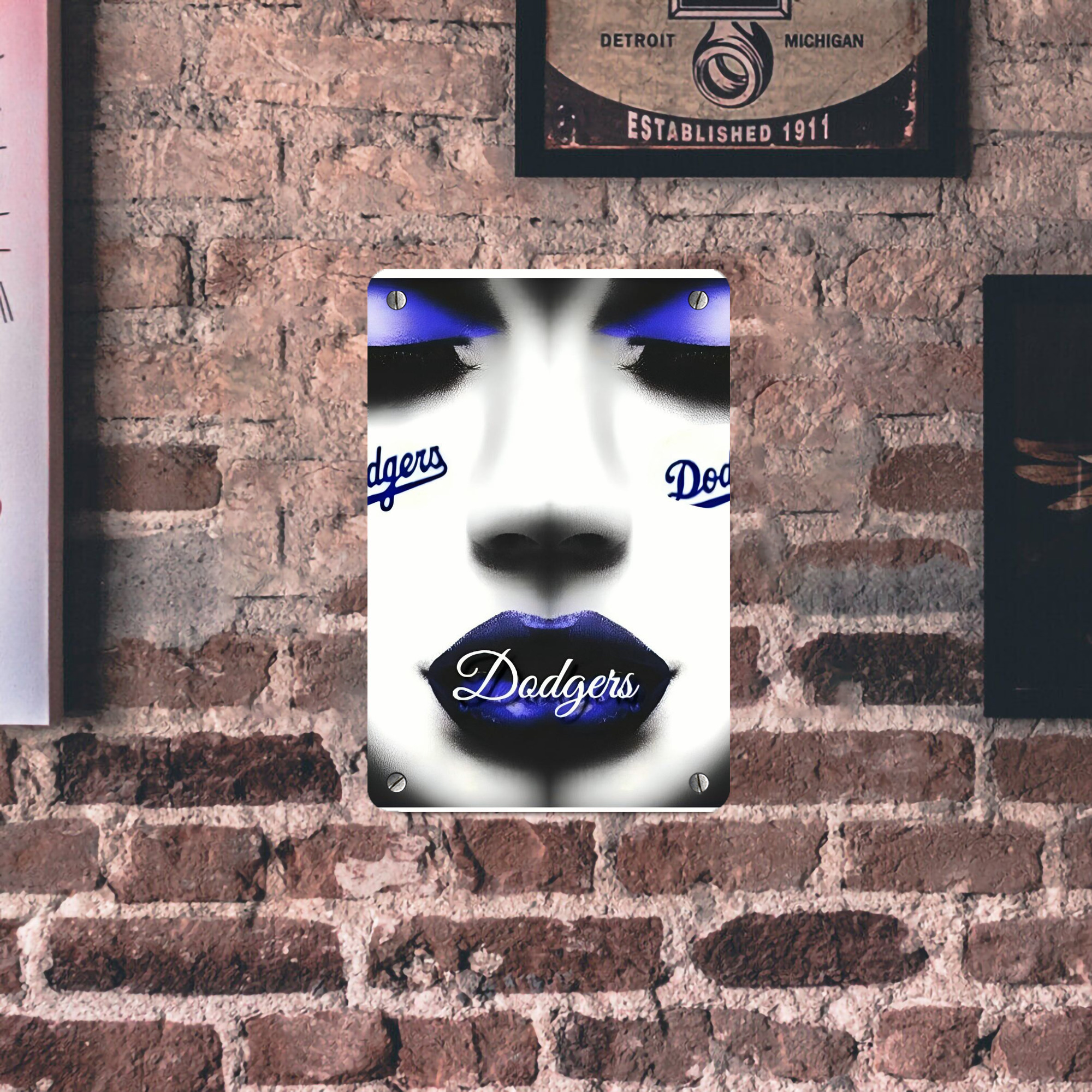  Metal Tin Sign 8x12inch - High-Quality Full-Print Decorative Wall Art, Durable Rust-Resistant Metal Plaque For Living Room, Bedroom, Kitchen, Office, Bar Décor