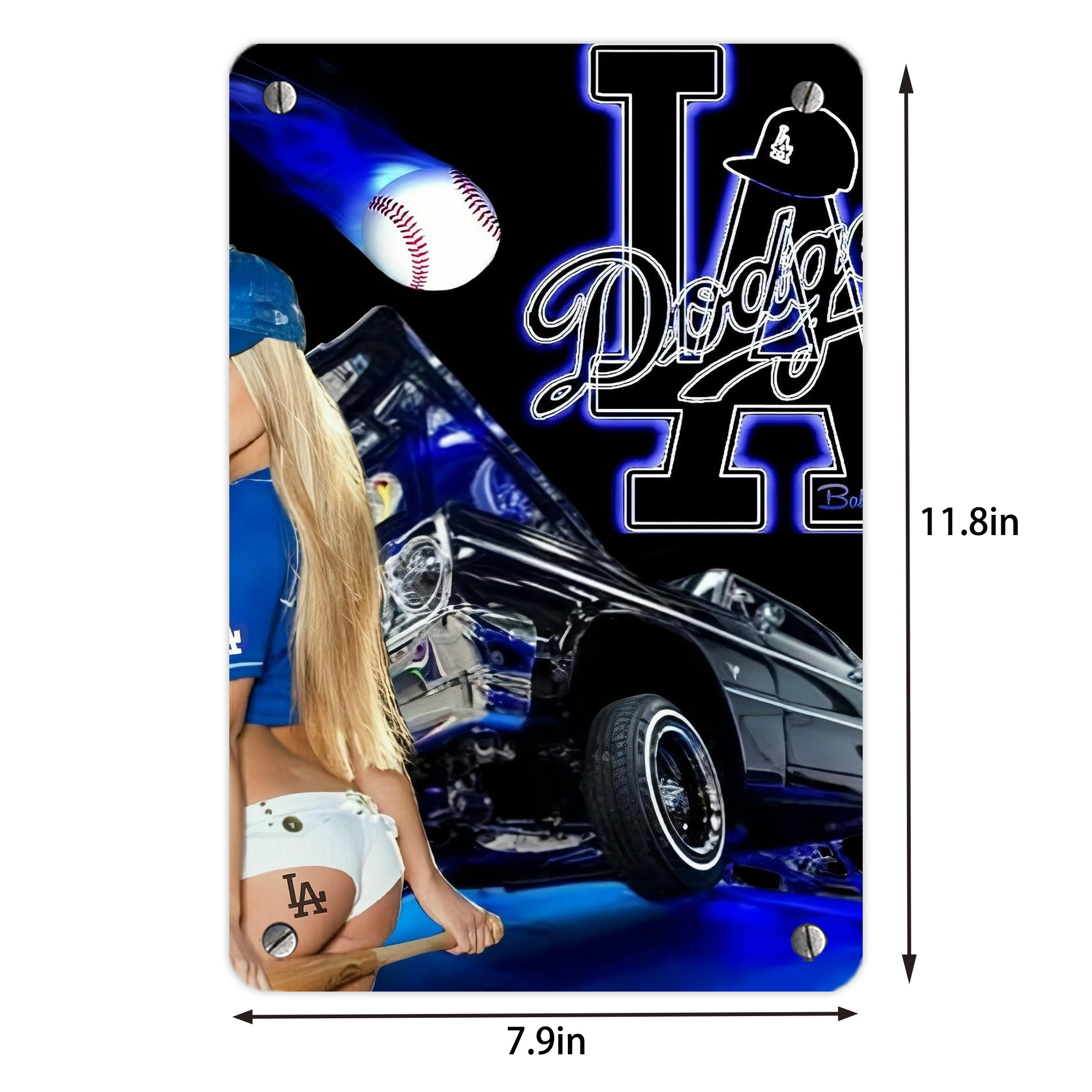  Metal Tin Sign 8x12inch - High-Quality Full-Print Decorative Wall Art, Durable Rust-Resistant Metal Plaque For Living Room, Bedroom, Kitchen, Office, Bar Décor