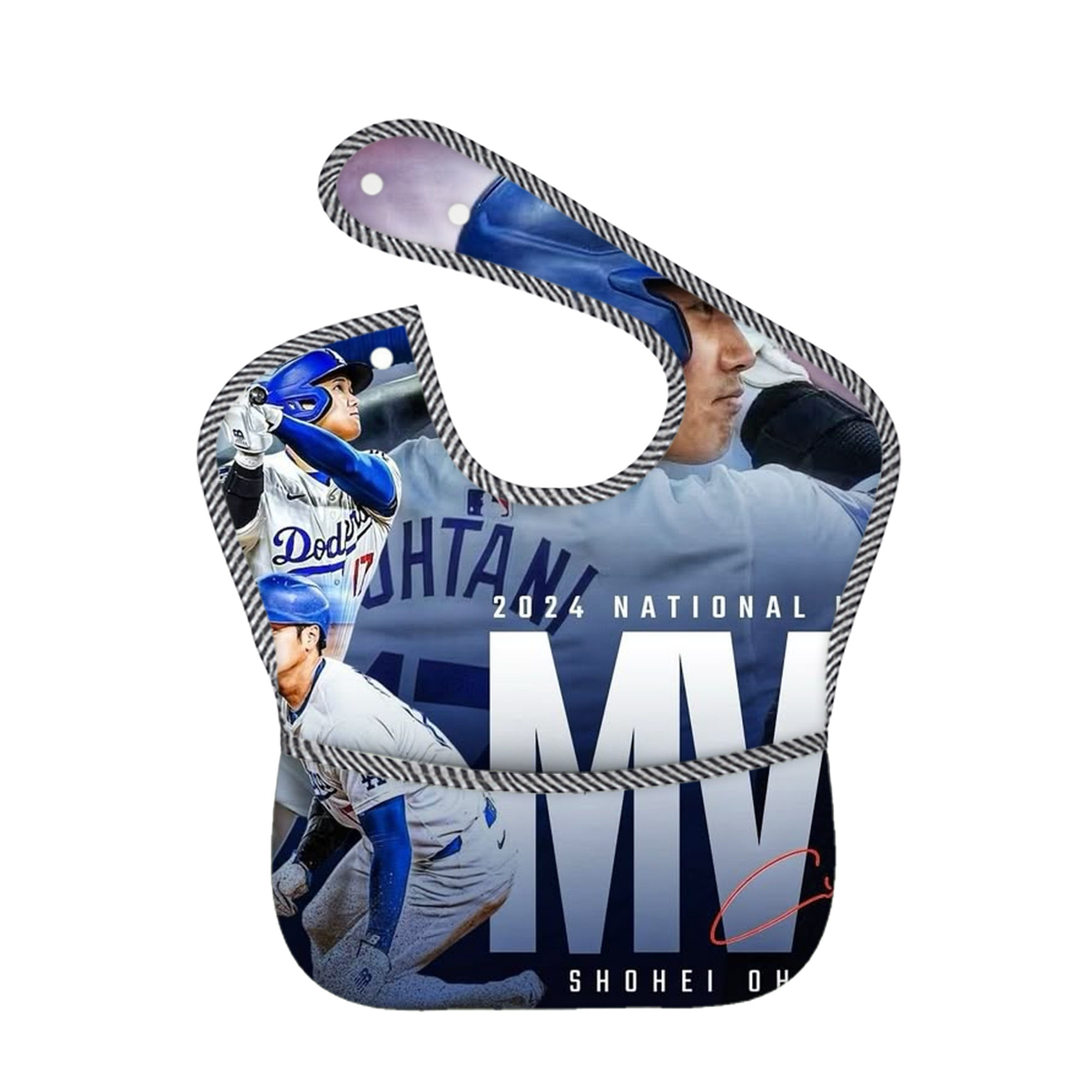  Adjustable Waterproof Toddler Bib – Full-Print Durable Polyester – Foldable Crumb Pocket – Easy Snap Closure – Soft