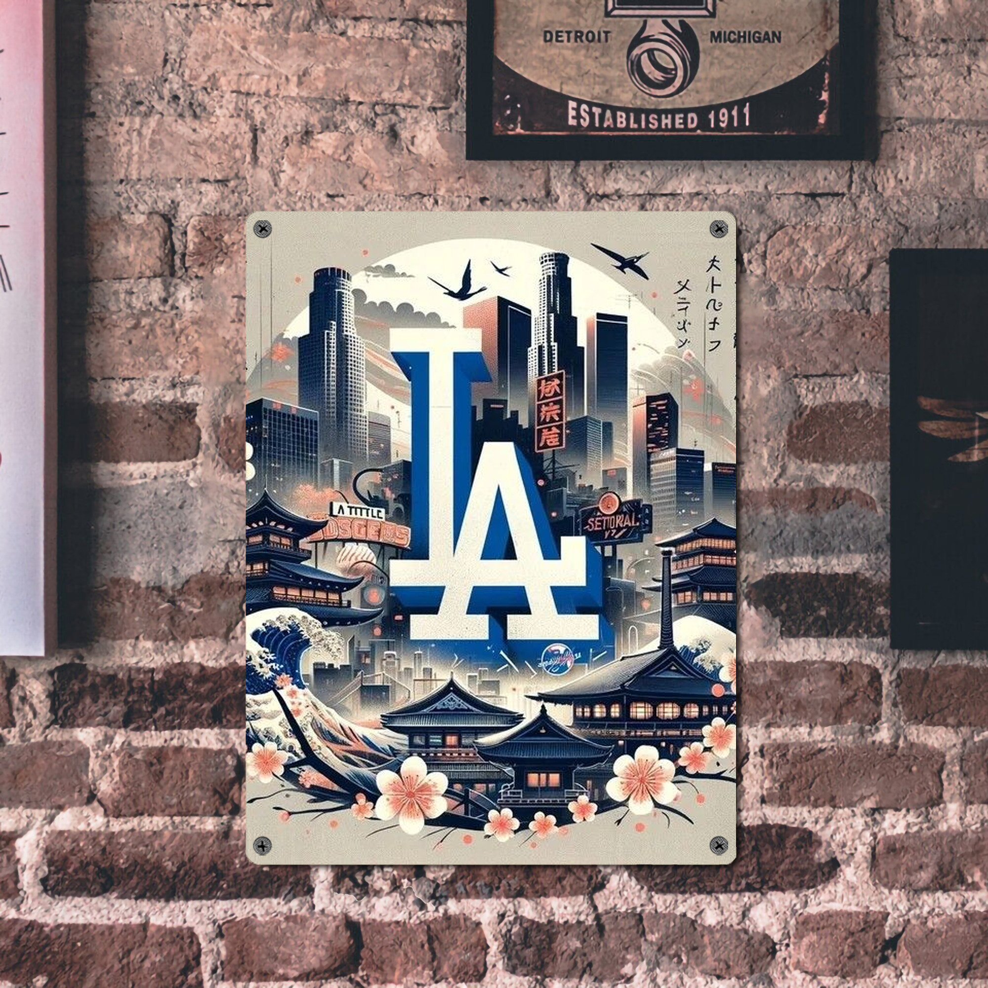  Vintage Metal Tin Sign 12x16inch – Retro Wall Art Decor For Home, Bar, Kitchen, Bedroom, Office – Durable Iron Sheet Poster, Easy To Hang, Full-Color Printing