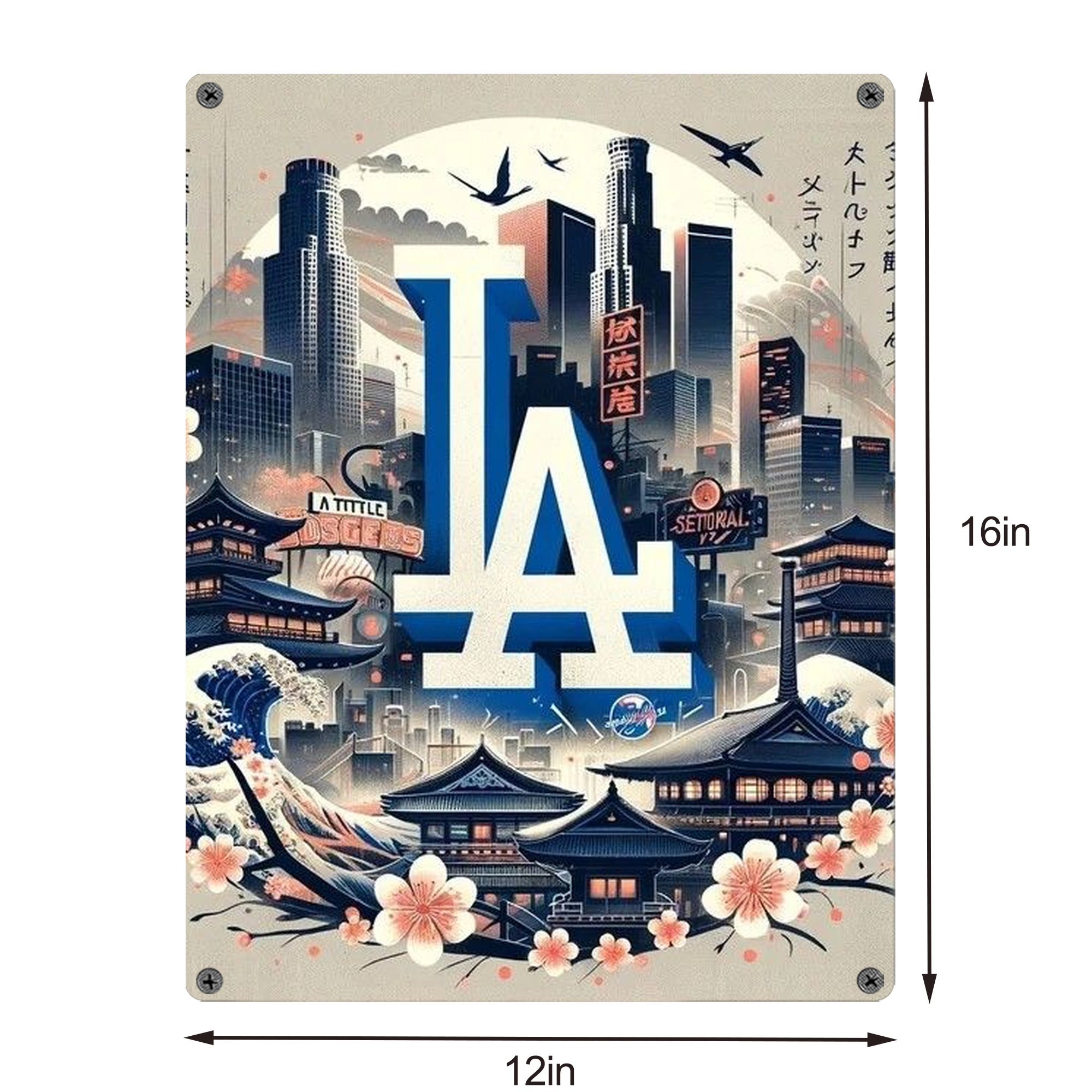  Vintage Metal Tin Sign 12x16inch – Retro Wall Art Decor For Home, Bar, Kitchen, Bedroom, Office – Durable Iron Sheet Poster, Easy To Hang, Full-Color Printing