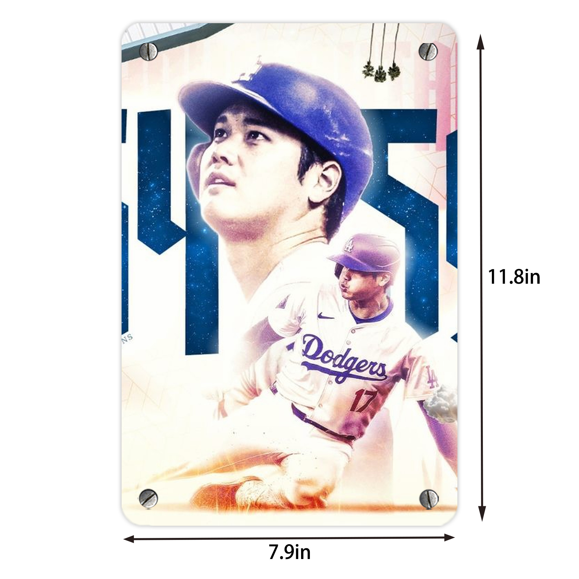  Metal Tin Sign 8x12inch - High-Quality Full-Print Decorative Wall Art, Durable Rust-Resistant Metal Plaque For Living Room, Bedroom, Kitchen, Office, Bar Décor