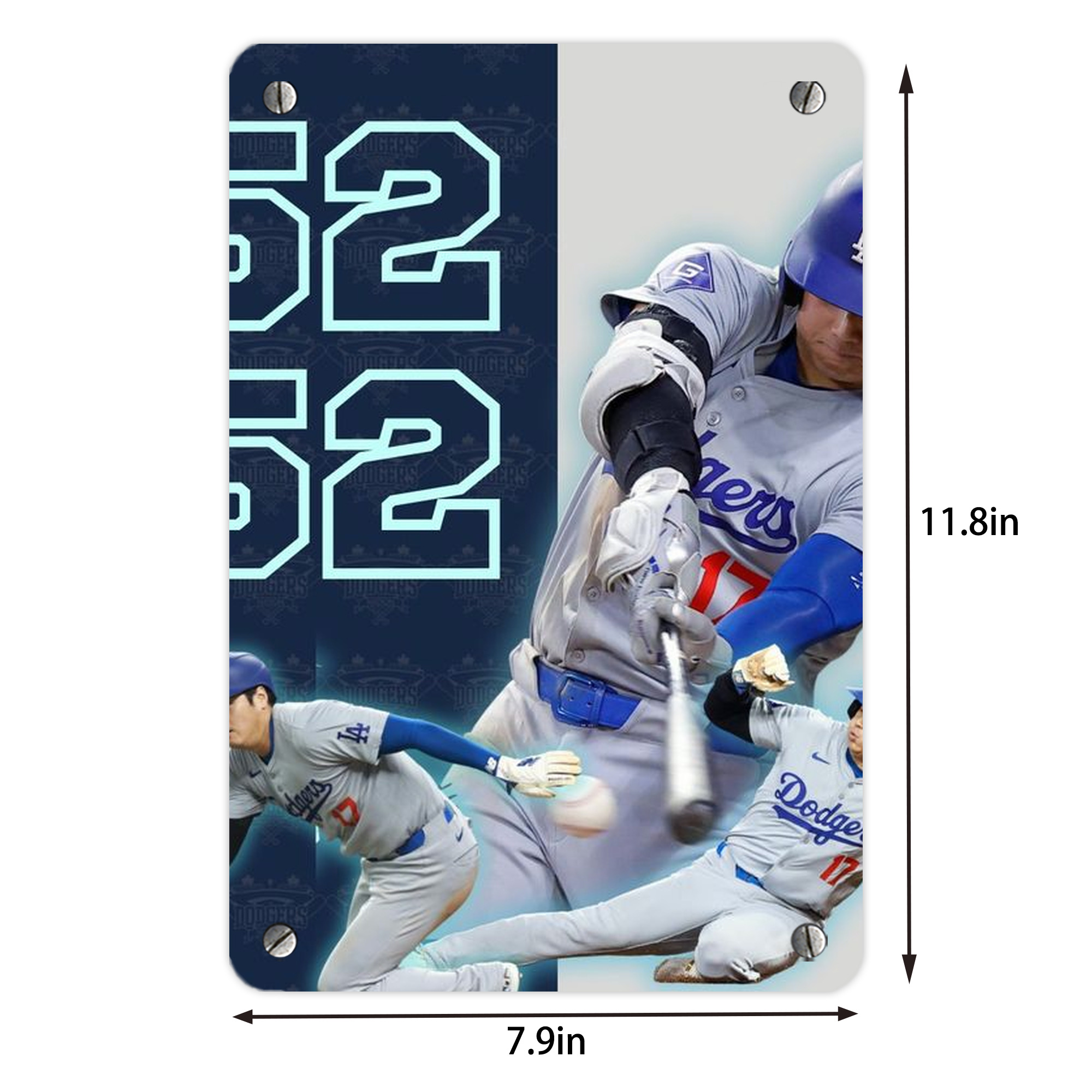  Metal Tin Sign 8x12inch - High-Quality Full-Print Decorative Wall Art, Durable Rust-Resistant Metal Plaque For Living Room, Bedroom, Kitchen, Office, Bar Décor