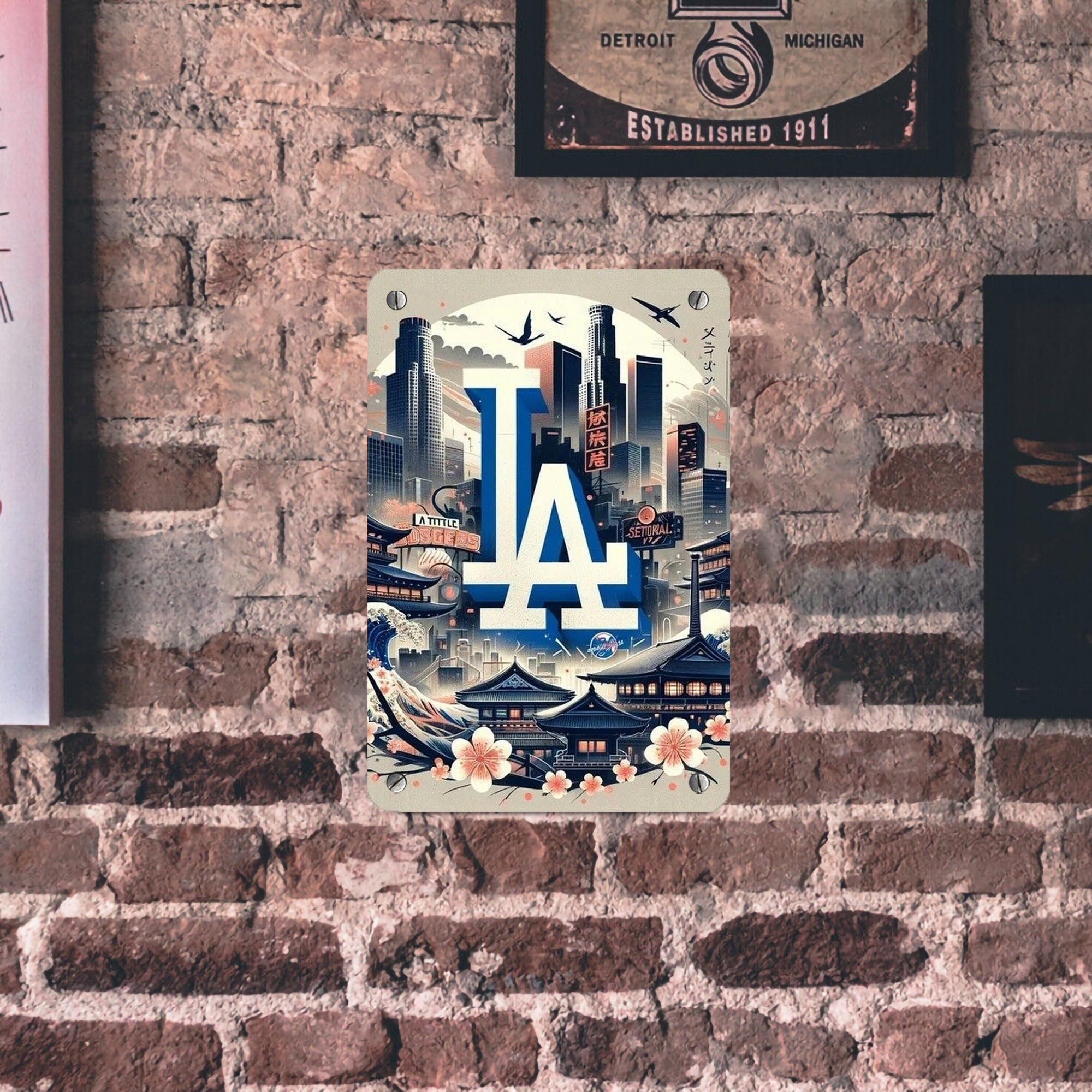  Metal Tin Sign 8x12inch - High-Quality Full-Print Decorative Wall Art, Durable Rust-Resistant Metal Plaque For Living Room, Bedroom, Kitchen, Office, Bar Décor