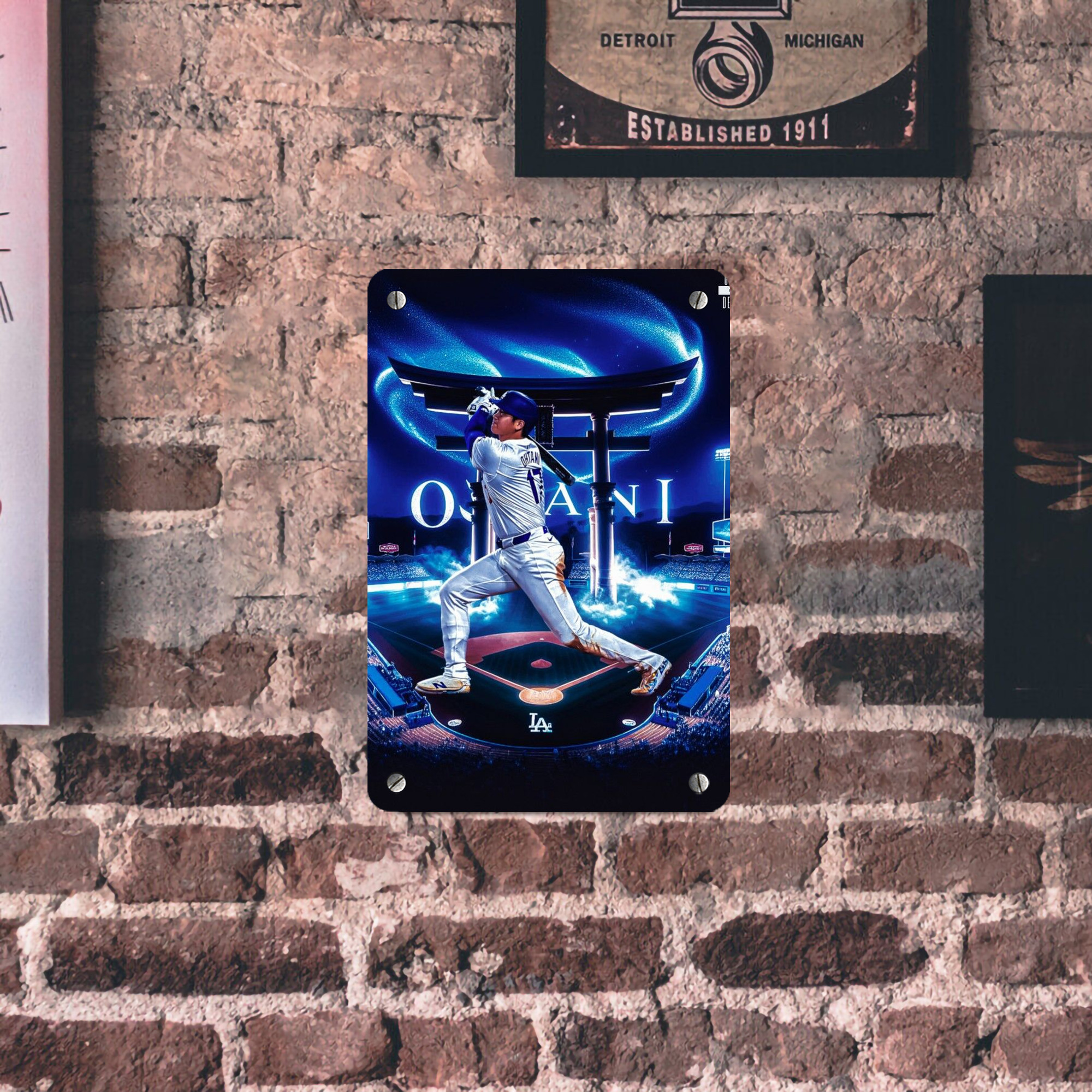  Metal Tin Sign 8x12inch - High-Quality Full-Print Decorative Wall Art, Durable Rust-Resistant Metal Plaque For Living Room, Bedroom, Kitchen, Office, Bar Décor