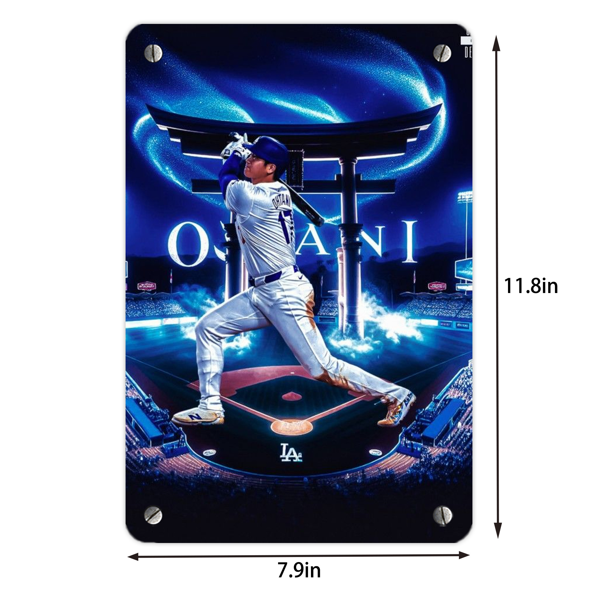  Metal Tin Sign 8x12inch - High-Quality Full-Print Decorative Wall Art, Durable Rust-Resistant Metal Plaque For Living Room, Bedroom, Kitchen, Office, Bar Décor