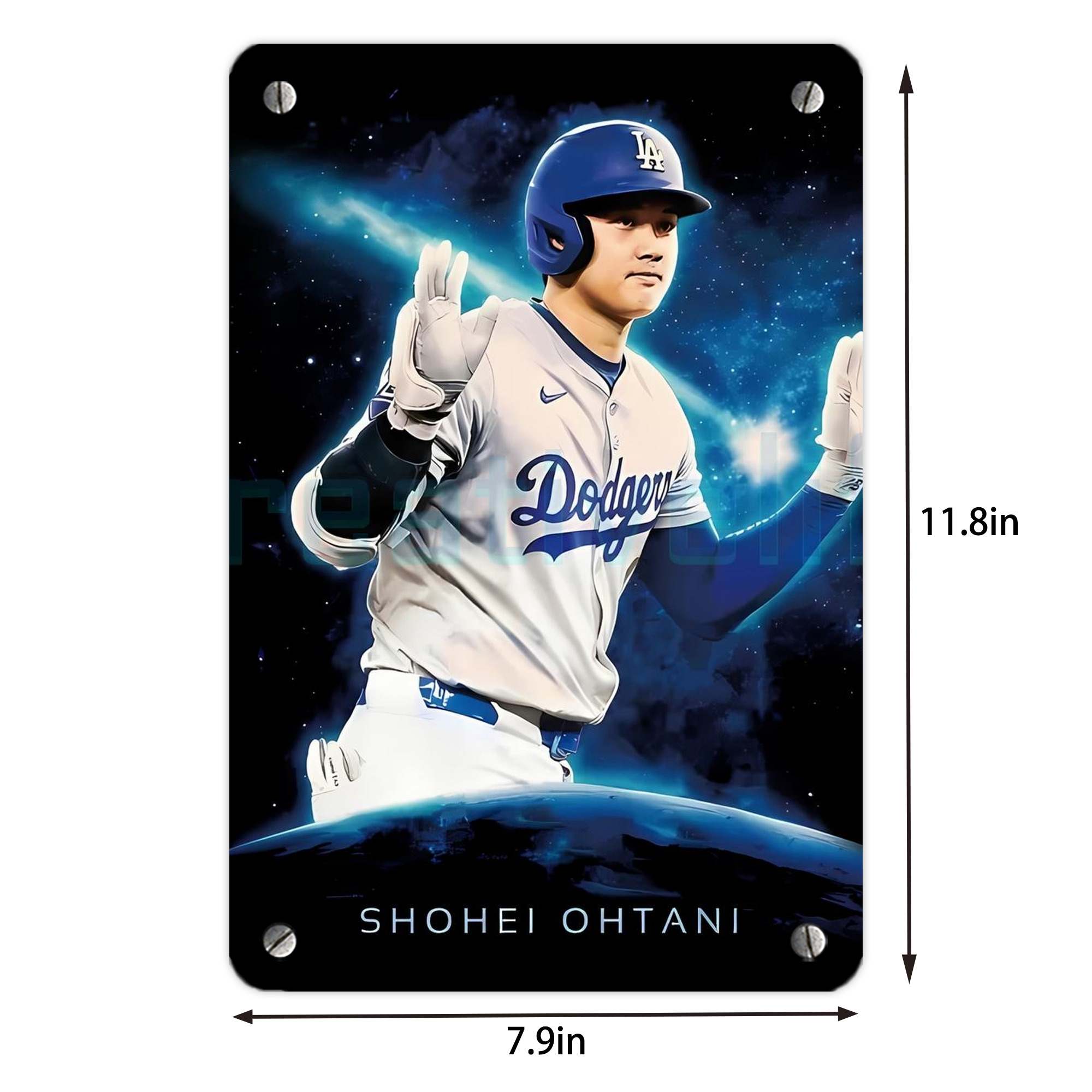  Metal Tin Sign 8x12inch - High-Quality Full-Print Decorative Wall Art, Durable Rust-Resistant Metal Plaque For Living Room, Bedroom, Kitchen, Office, Bar Décor