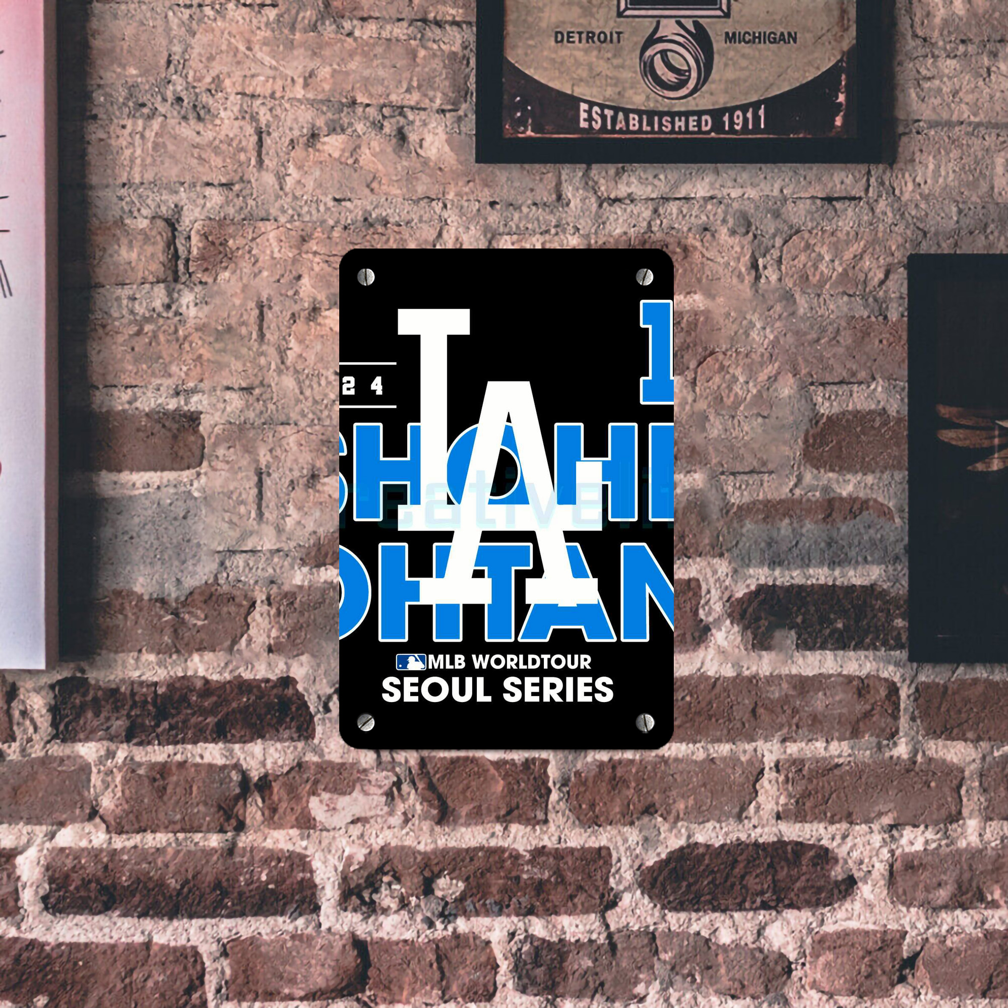  Metal Tin Sign 8x12inch - High-Quality Full-Print Decorative Wall Art, Durable Rust-Resistant Metal Plaque For Living Room, Bedroom, Kitchen, Office, Bar Décor