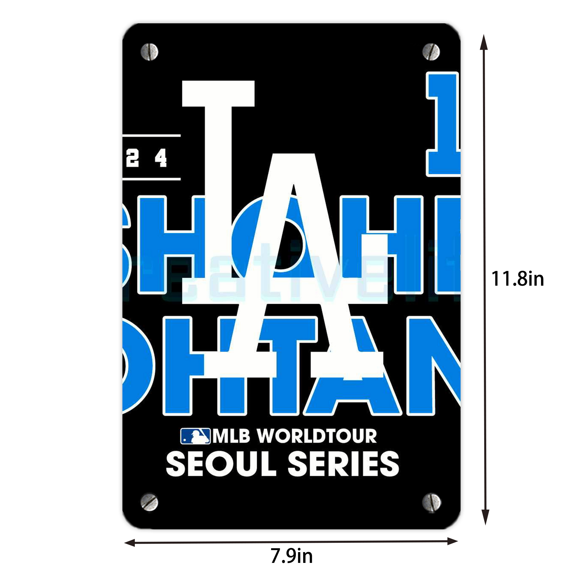  Metal Tin Sign 8x12inch - High-Quality Full-Print Decorative Wall Art, Durable Rust-Resistant Metal Plaque For Living Room, Bedroom, Kitchen, Office, Bar Décor