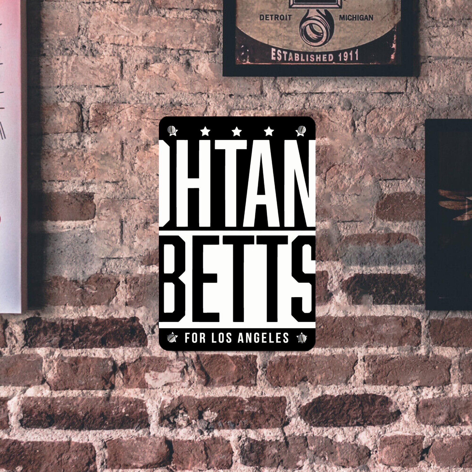  Metal Tin Sign 8x12inch - High-Quality Full-Print Decorative Wall Art, Durable Rust-Resistant Metal Plaque For Living Room, Bedroom, Kitchen, Office, Bar Décor