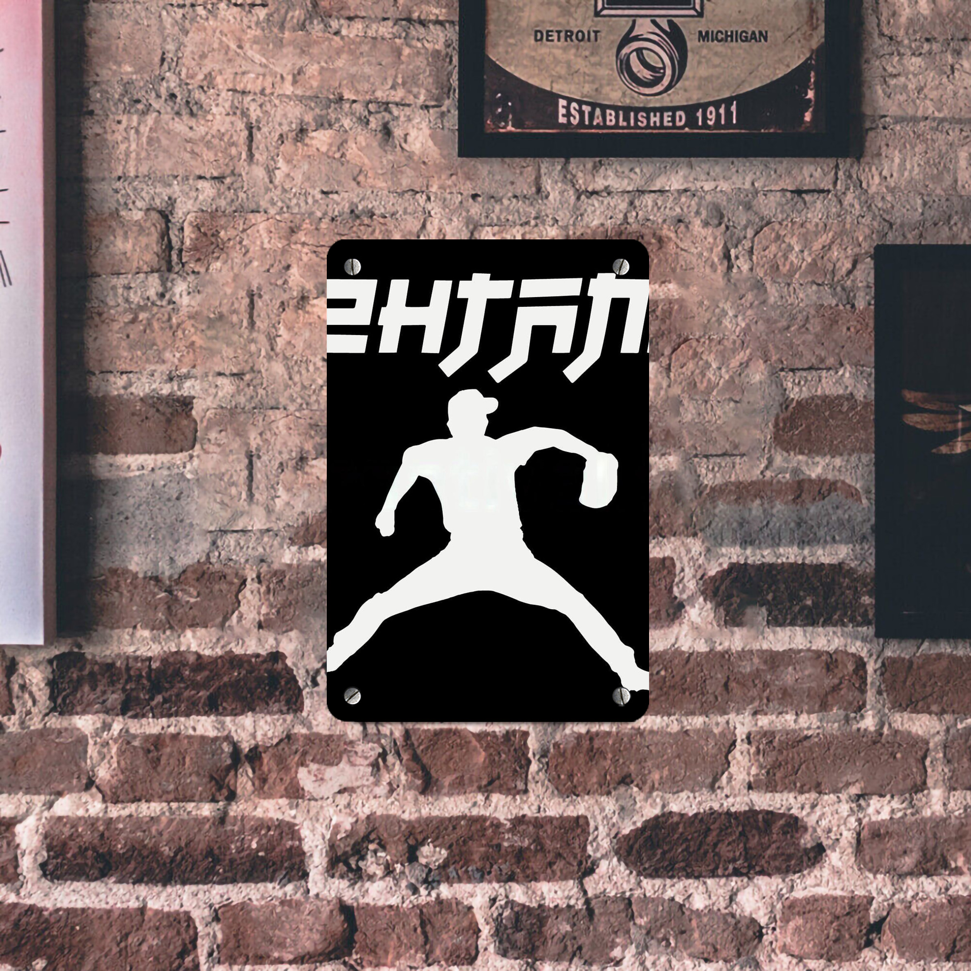  Metal Tin Sign 8x12inch - High-Quality Full-Print Decorative Wall Art, Durable Rust-Resistant Metal Plaque For Living Room, Bedroom, Kitchen, Office, Bar Décor