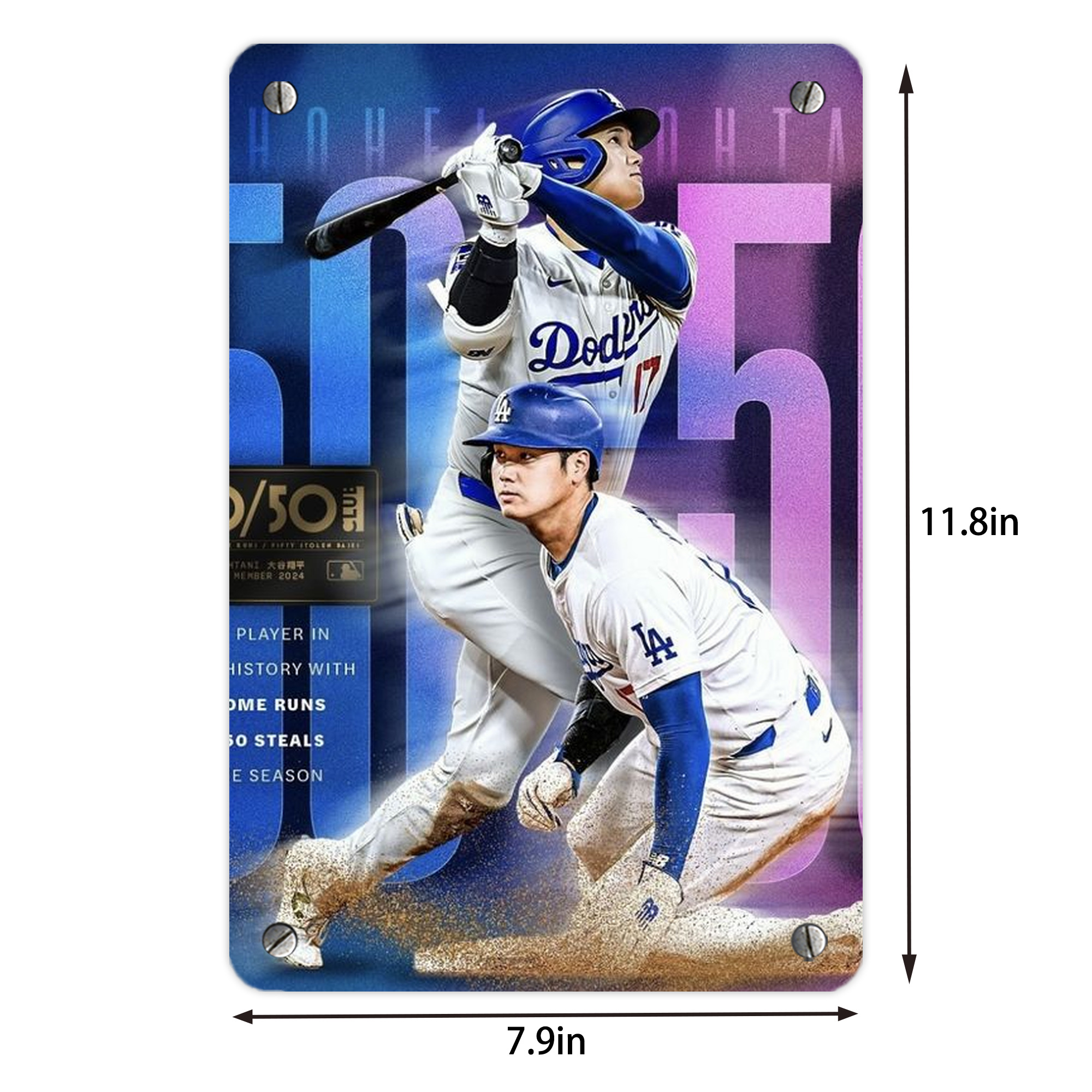  Metal Tin Sign 8x12inch - High-Quality Full-Print Decorative Wall Art, Durable Rust-Resistant Metal Plaque For Living Room, Bedroom, Kitchen, Office, Bar Décor