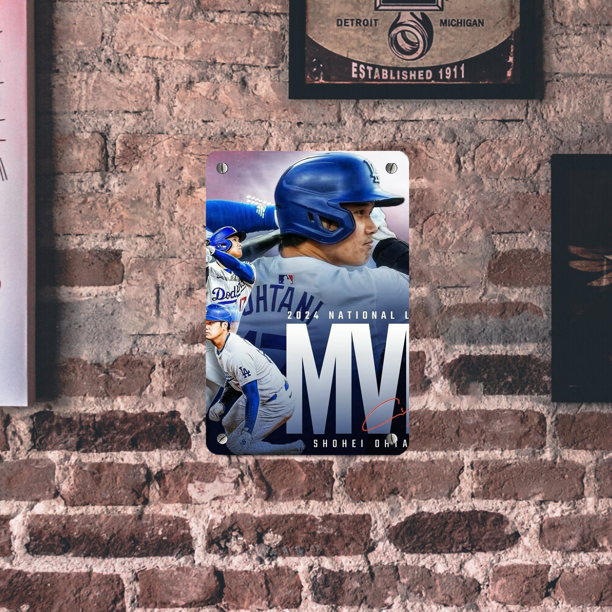  Metal Tin Sign 8x12inch - High-Quality Full-Print Decorative Wall Art, Durable Rust-Resistant Metal Plaque For Living Room, Bedroom, Kitchen, Office, Bar Décor