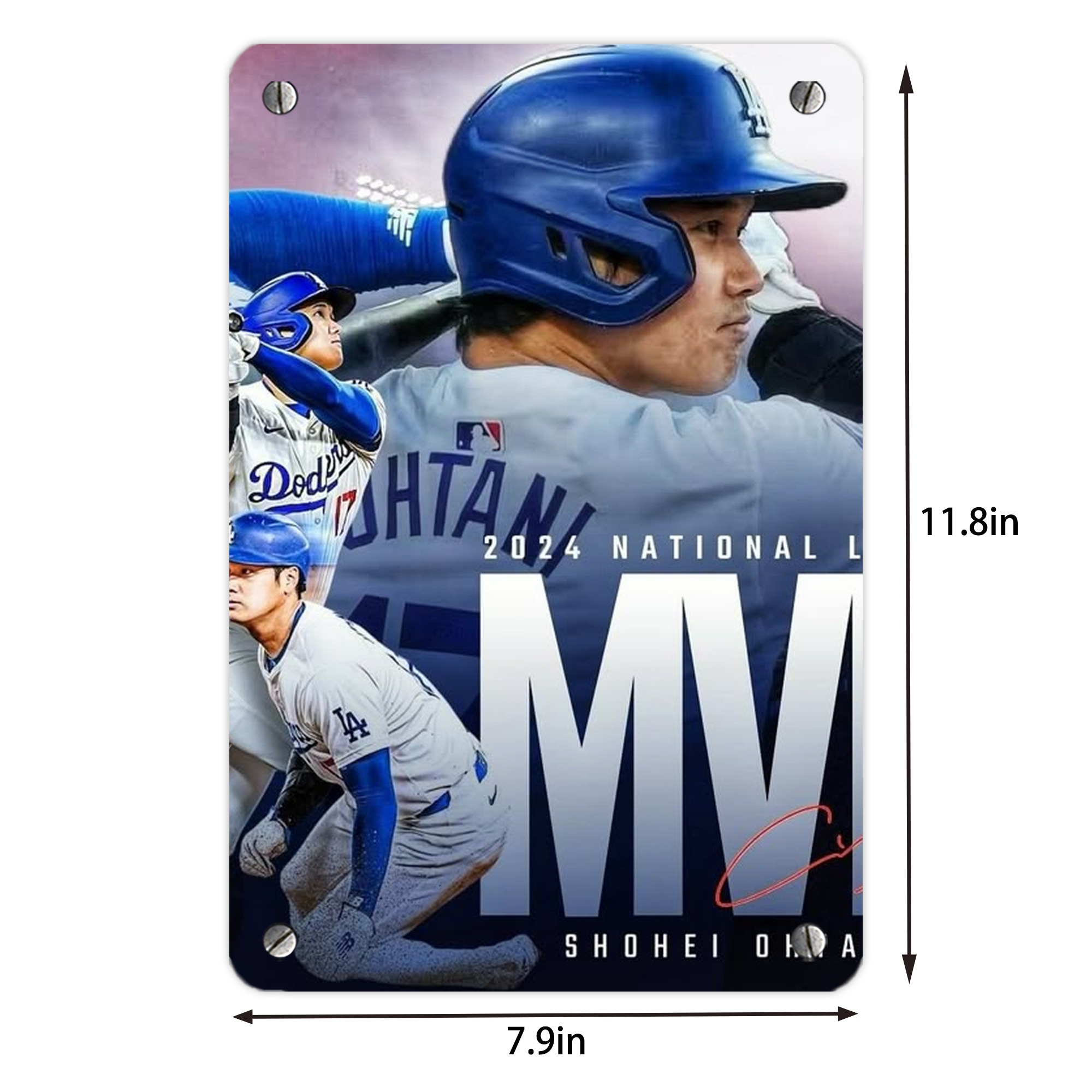  Metal Tin Sign 8x12inch - High-Quality Full-Print Decorative Wall Art, Durable Rust-Resistant Metal Plaque For Living Room, Bedroom, Kitchen, Office, Bar Décor