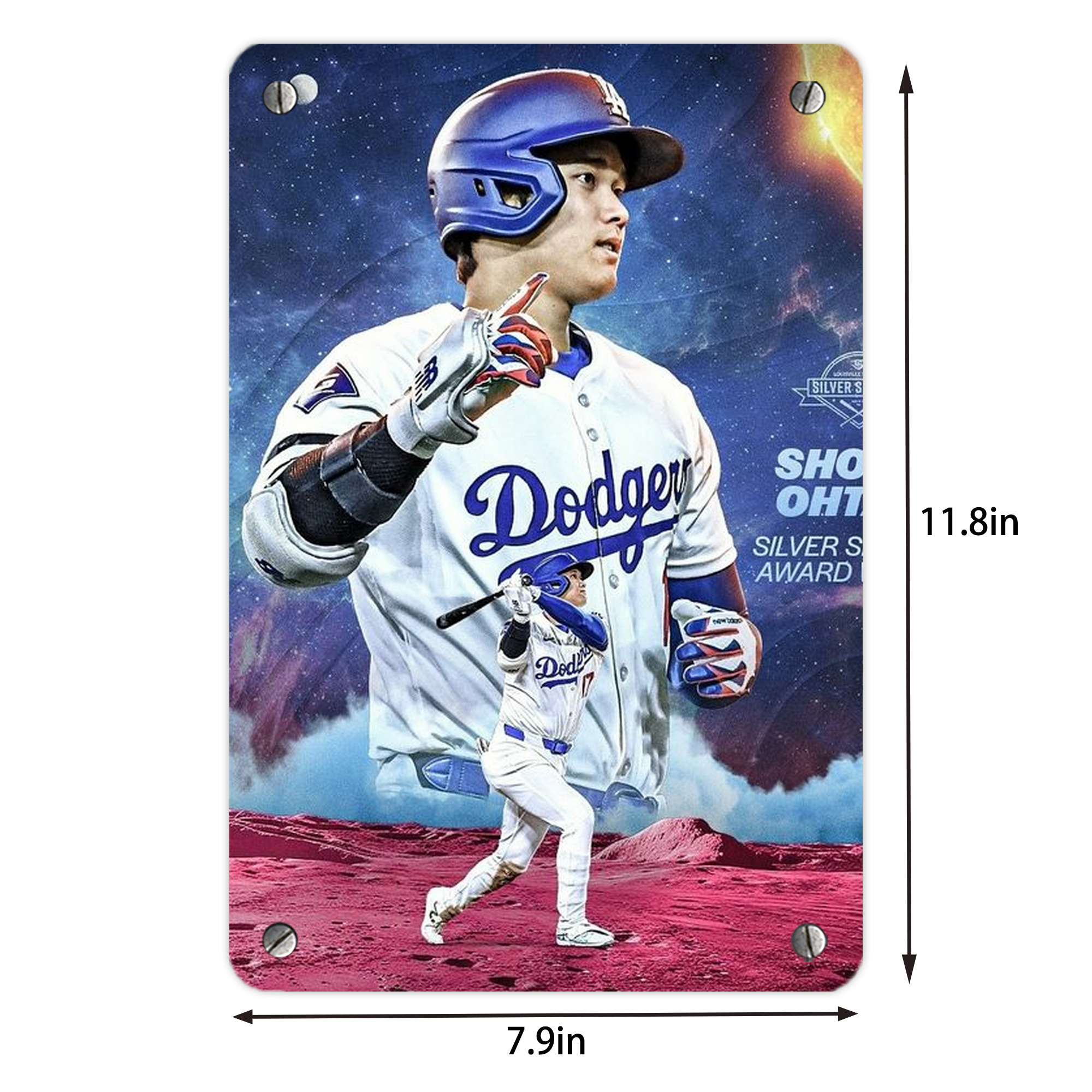  Metal Tin Sign 8x12inch - High-Quality Full-Print Decorative Wall Art, Durable Rust-Resistant Metal Plaque For Living Room, Bedroom, Kitchen, Office, Bar Décor