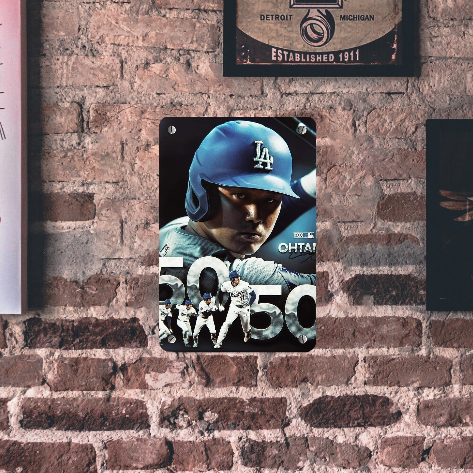  Metal Tin Sign 8x12inch - High-Quality Full-Print Decorative Wall Art, Durable Rust-Resistant Metal Plaque For Living Room, Bedroom, Kitchen, Office, Bar Décor