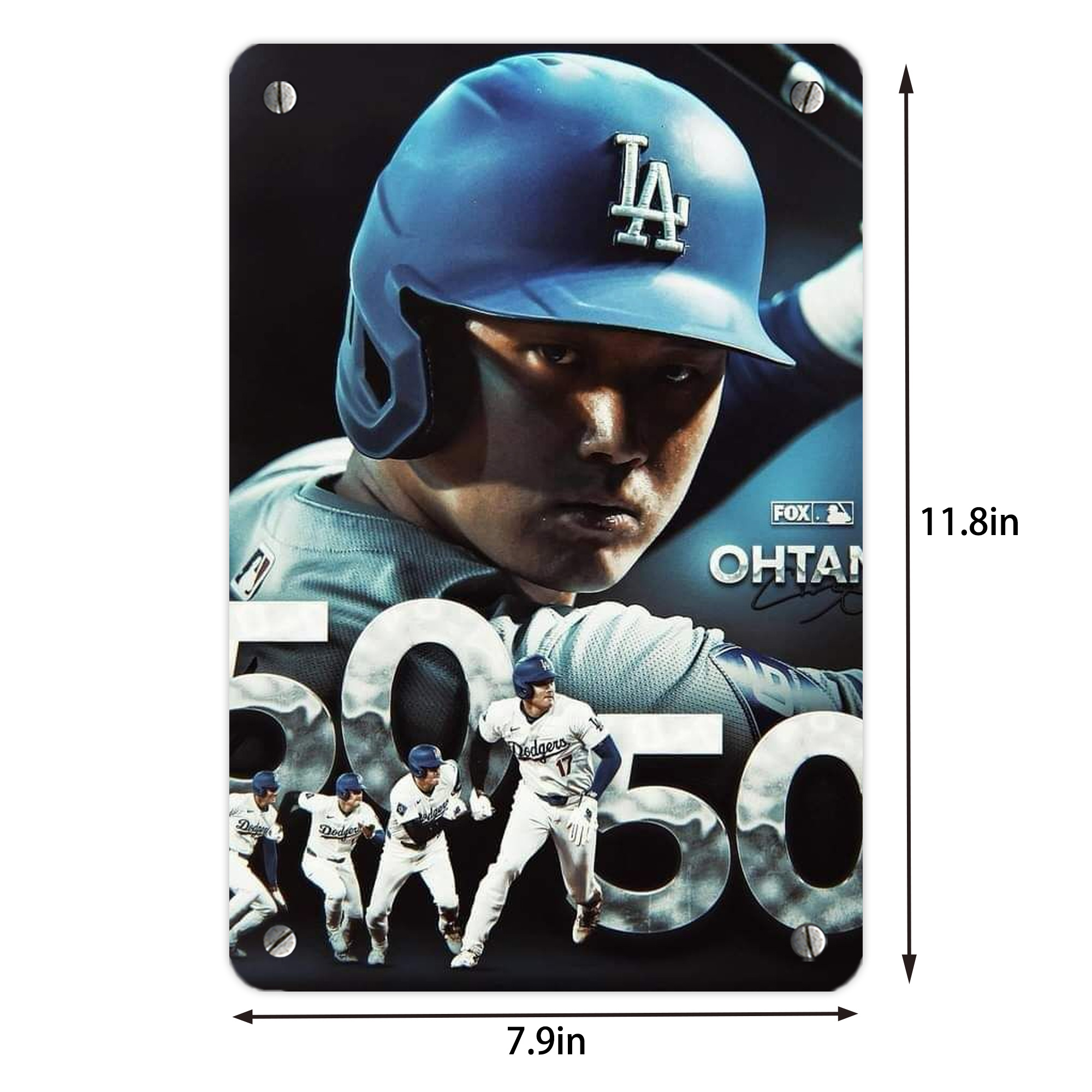  Metal Tin Sign 8x12inch - High-Quality Full-Print Decorative Wall Art, Durable Rust-Resistant Metal Plaque For Living Room, Bedroom, Kitchen, Office, Bar Décor