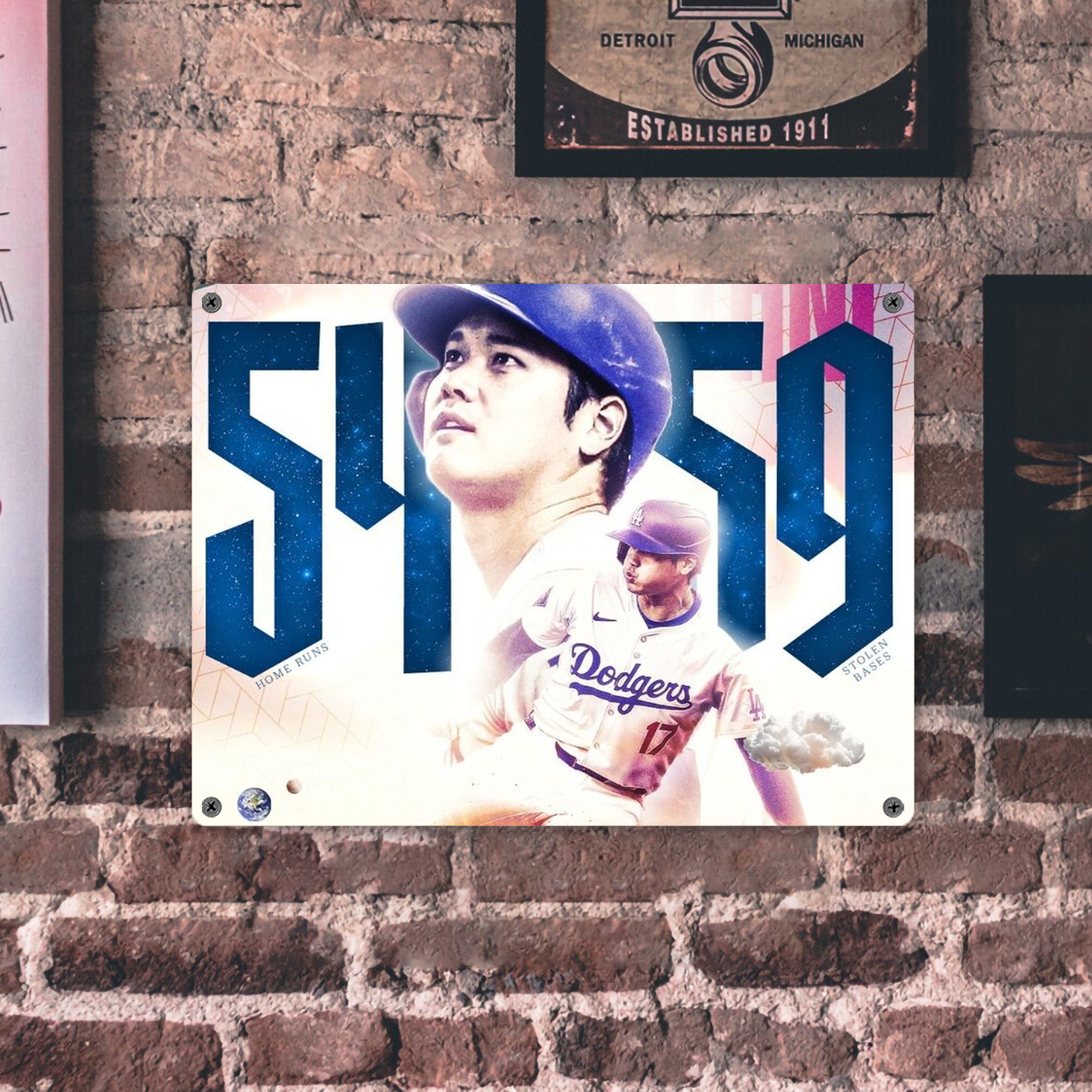  Vintage Metal Tin Sign 16x12 – Full-Print Iron Wall Decor – Durable, Fade-Resistant – Easy To Hang – Ideal For Home, Bar, Kitchen & Office Decor