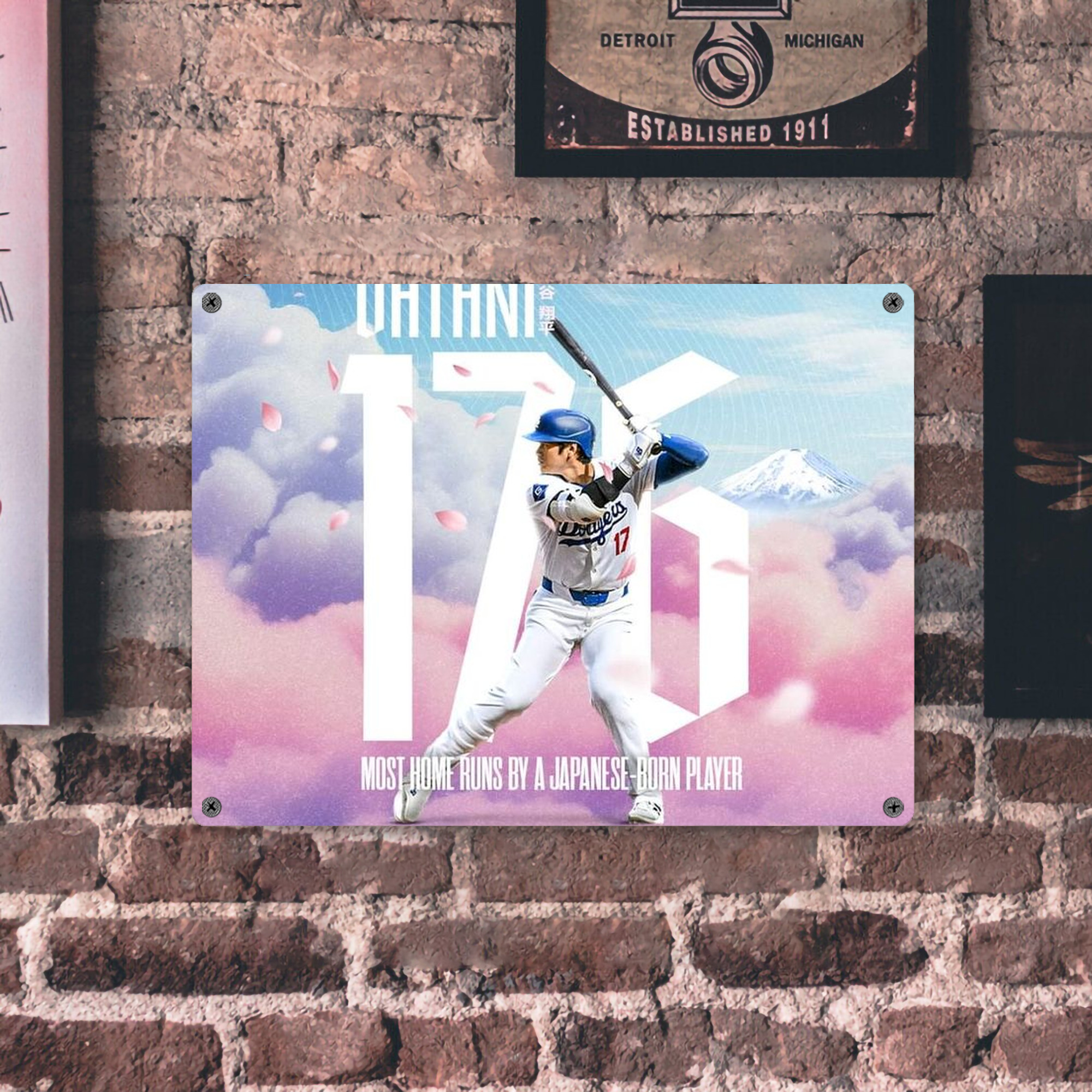  Vintage Metal Tin Sign 16x12 – Full-Print Iron Wall Decor – Durable, Fade-Resistant – Easy To Hang – Ideal For Home, Bar, Kitchen & Office Decor