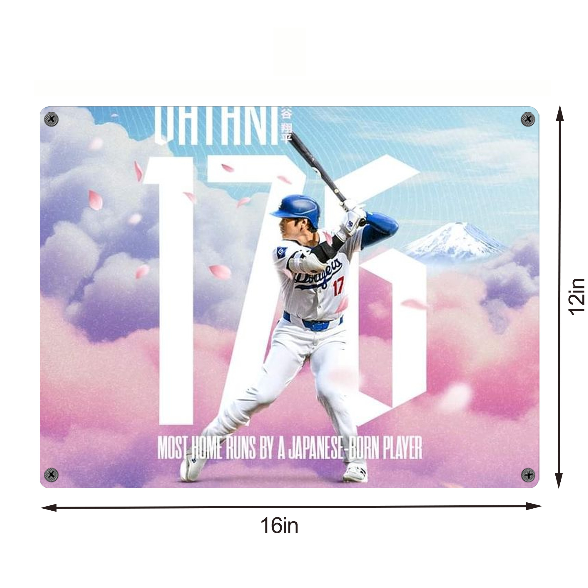  Vintage Metal Tin Sign 16x12 – Full-Print Iron Wall Decor – Durable, Fade-Resistant – Easy To Hang – Ideal For Home, Bar, Kitchen & Office Decor