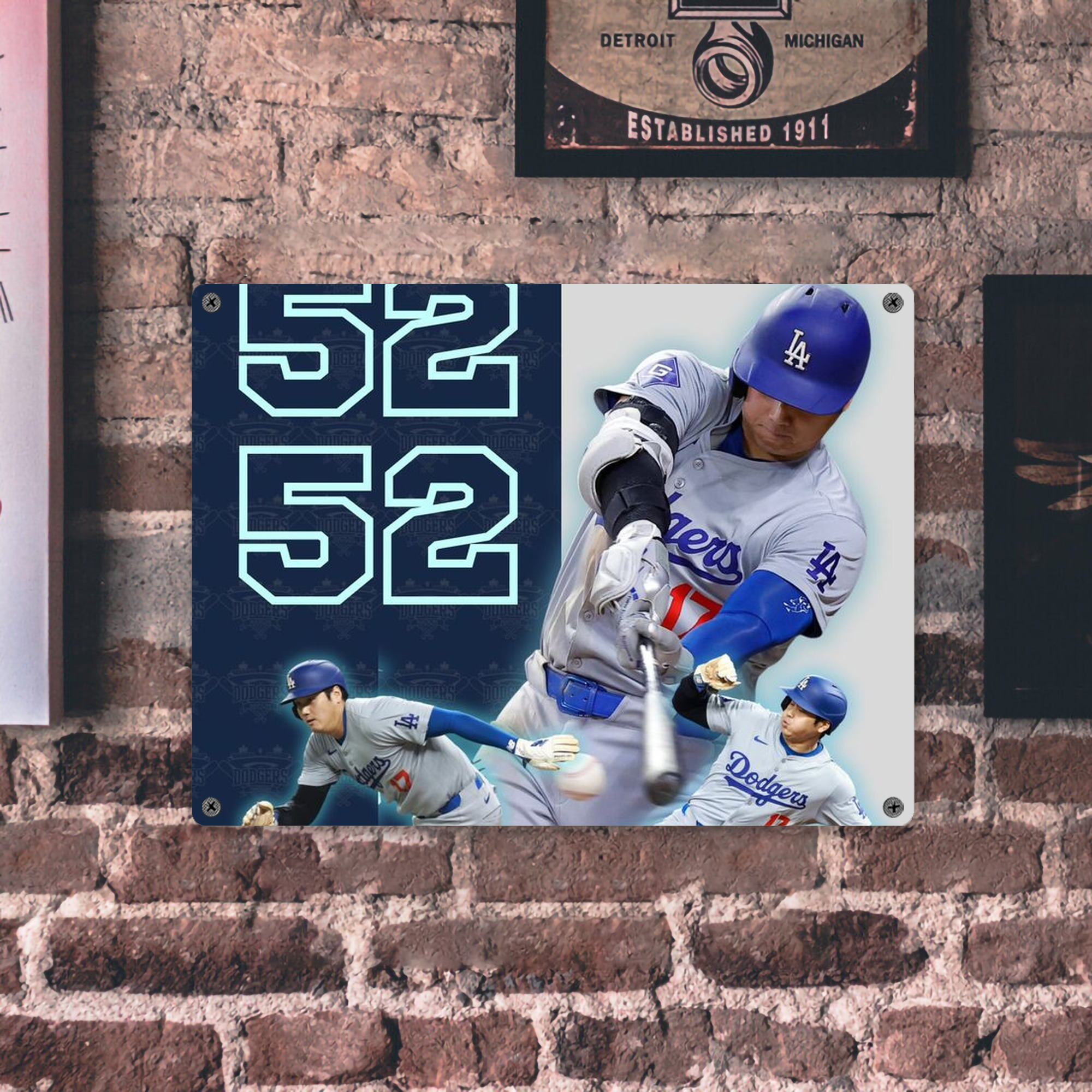  Vintage Metal Tin Sign 16x12 – Full-Print Iron Wall Decor – Durable, Fade-Resistant – Easy To Hang – Ideal For Home, Bar, Kitchen & Office Decor