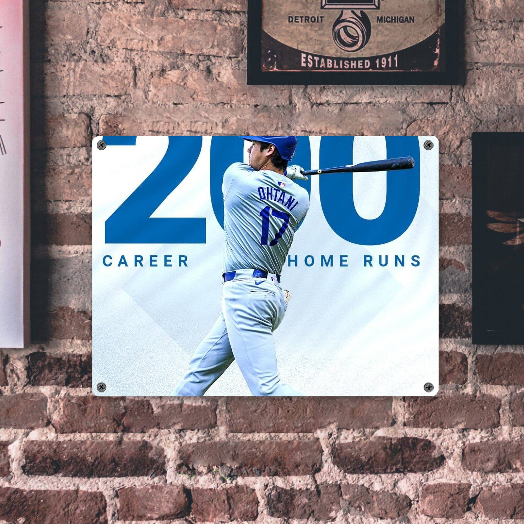  Vintage Metal Tin Sign 16x12 – Full-Print Iron Wall Decor – Durable, Fade-Resistant – Easy To Hang – Ideal For Home, Bar, Kitchen & Office Decor