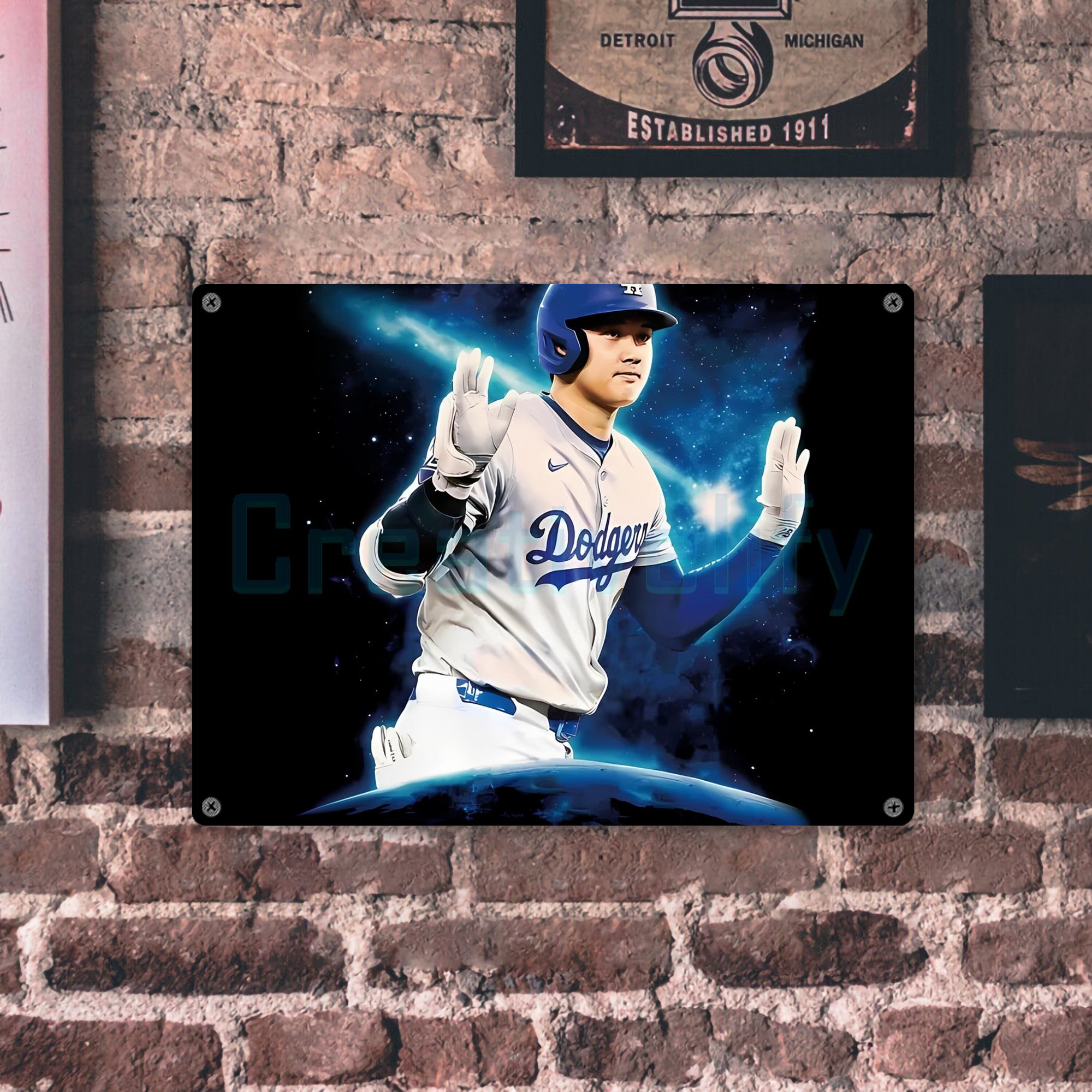  Vintage Metal Tin Sign 16x12 – Full-Print Iron Wall Decor – Durable, Fade-Resistant – Easy To Hang – Ideal For Home, Bar, Kitchen & Office Decor